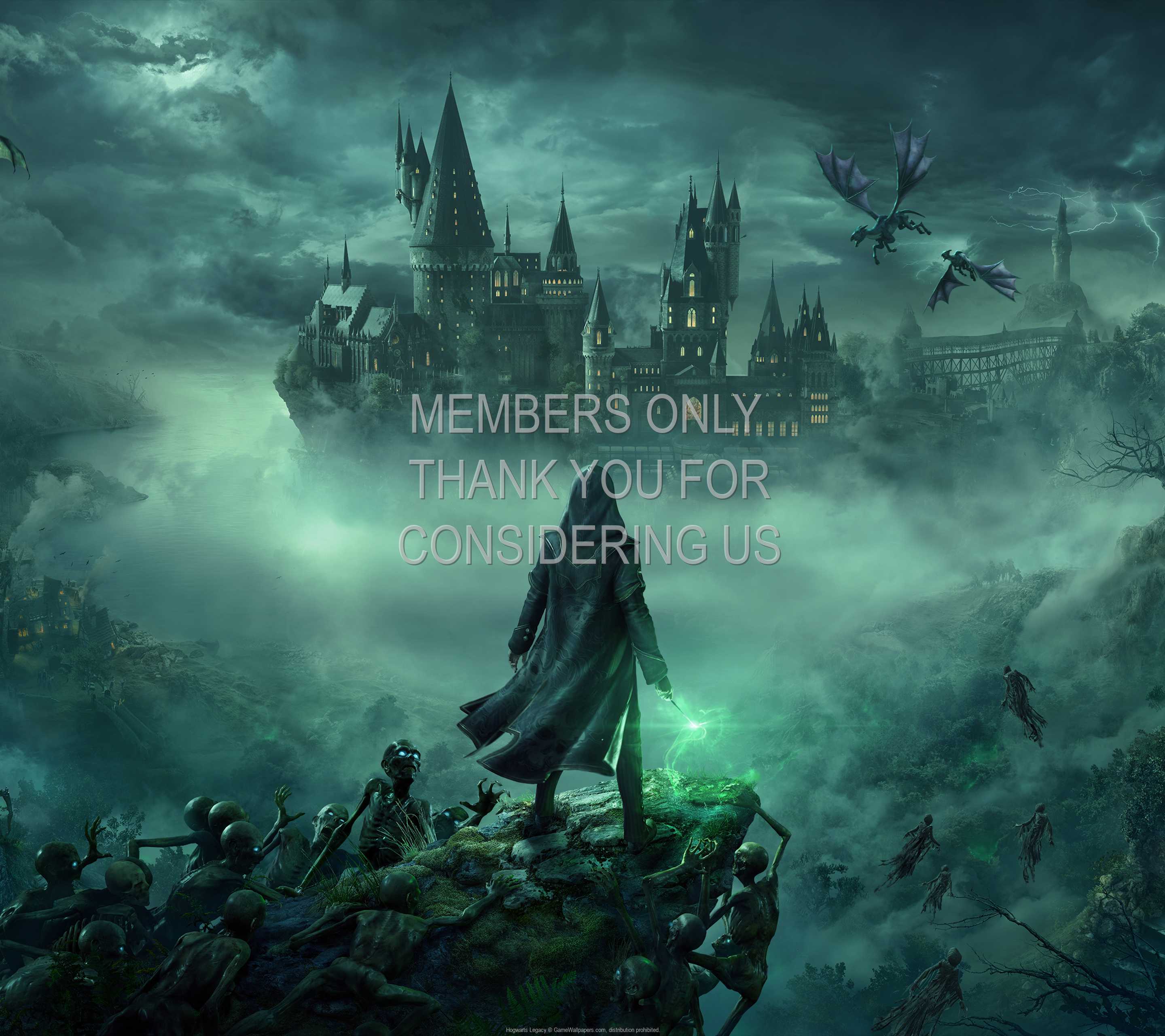 Hogwarts Legacy 1440p Horizontal Mobiele achtergrond 02