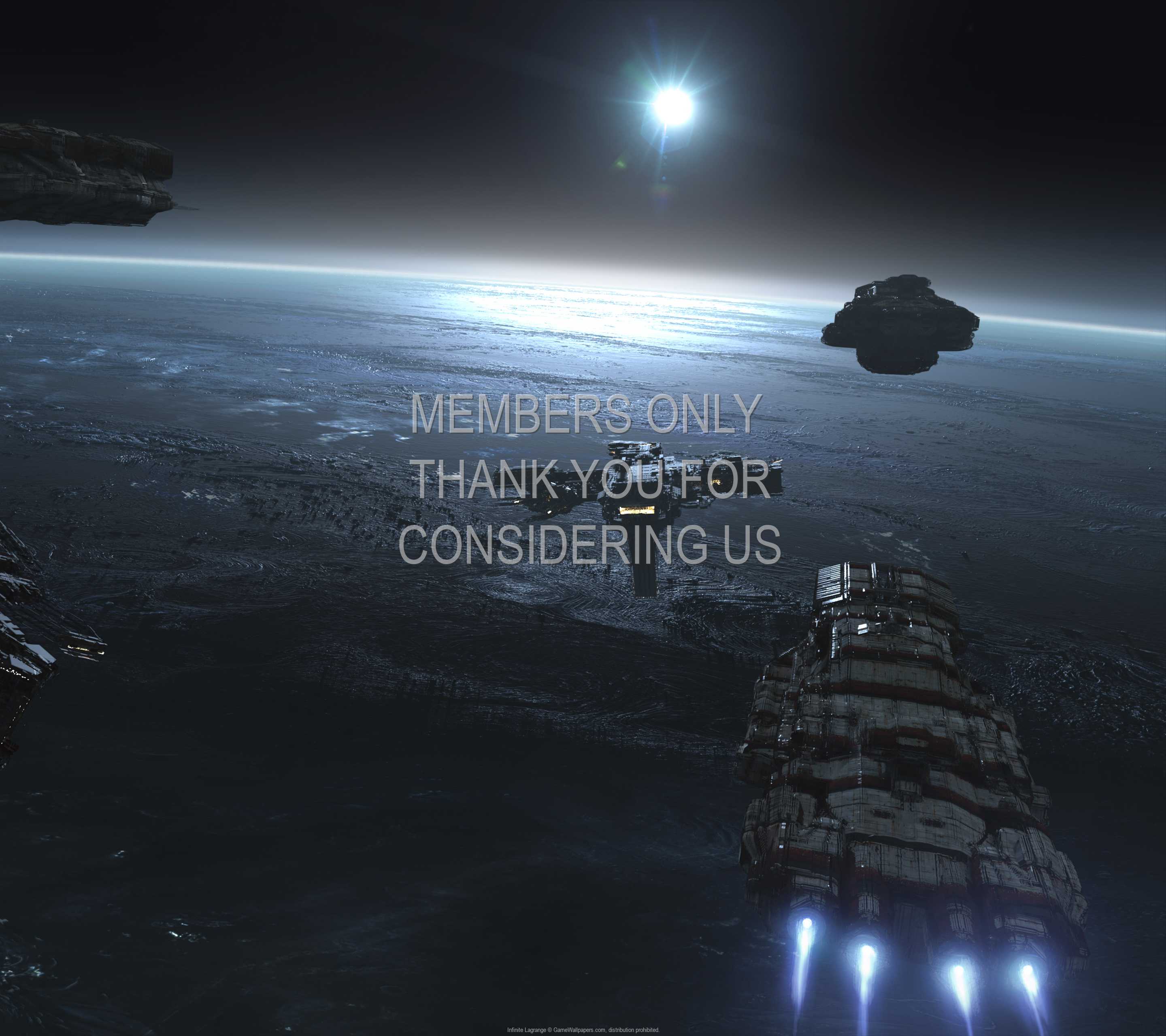 Infinite Lagrange 1440p Horizontal Handy Hintergrundbild 02