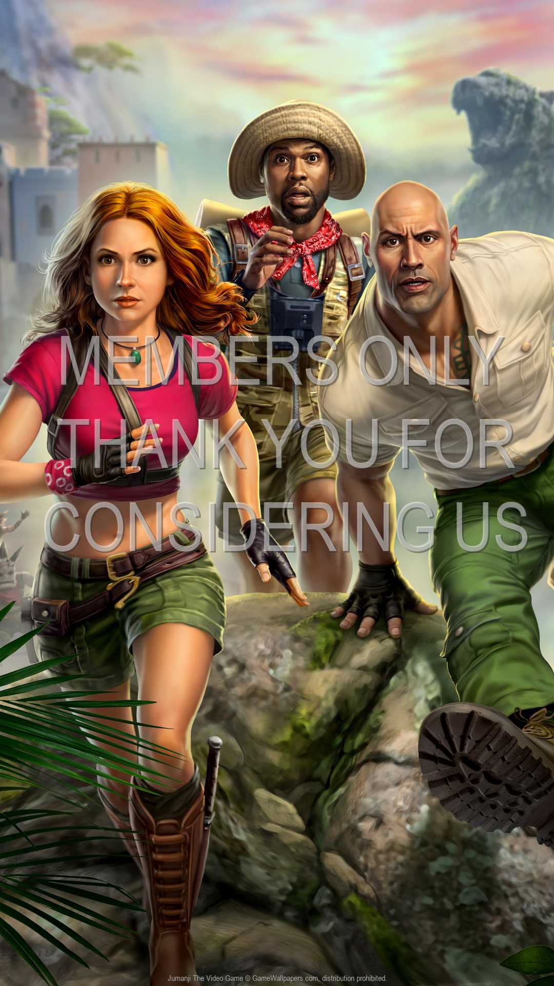 Jumanji: The Video Game 1080p Vertical Mobile wallpaper or background 01