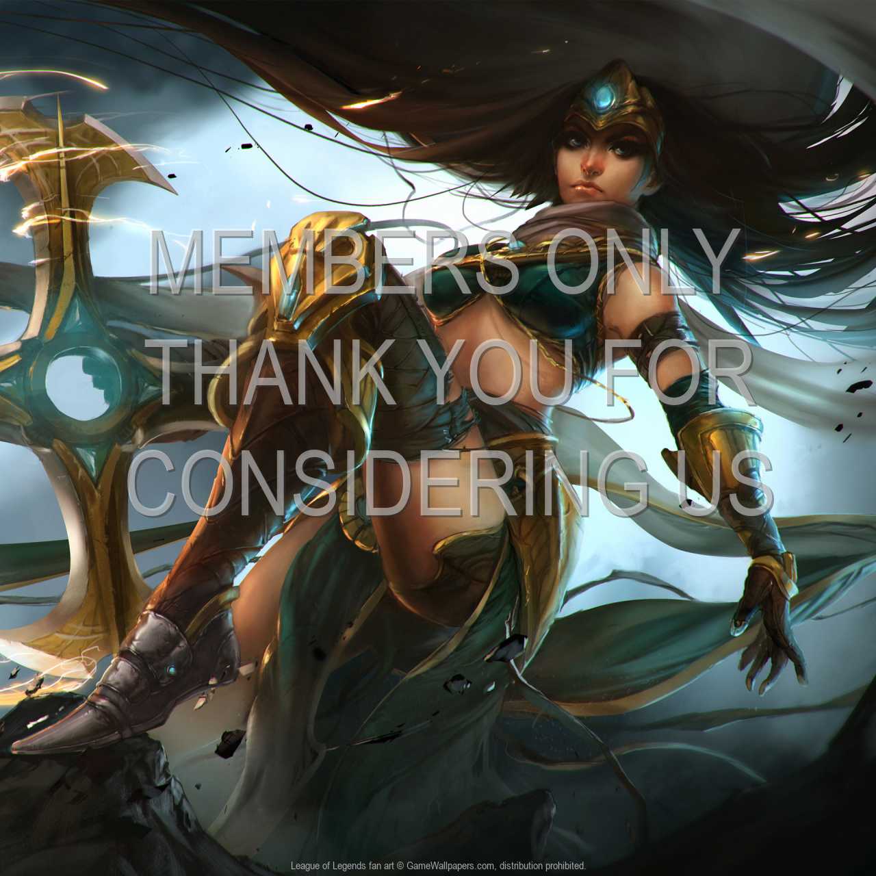 League of Legends fan art 720p%20Horizontal Mobile wallpaper or background 04