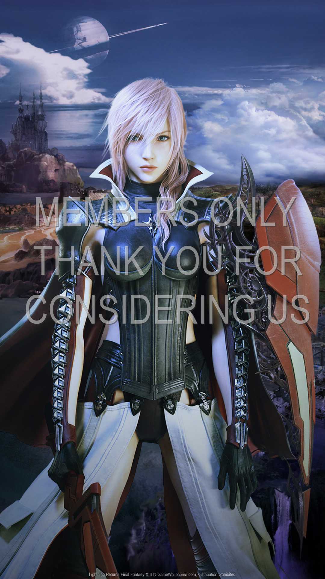 Lightning Returns: Final Fantasy XIII 1080p Vertical Handy Hintergrundbild 01