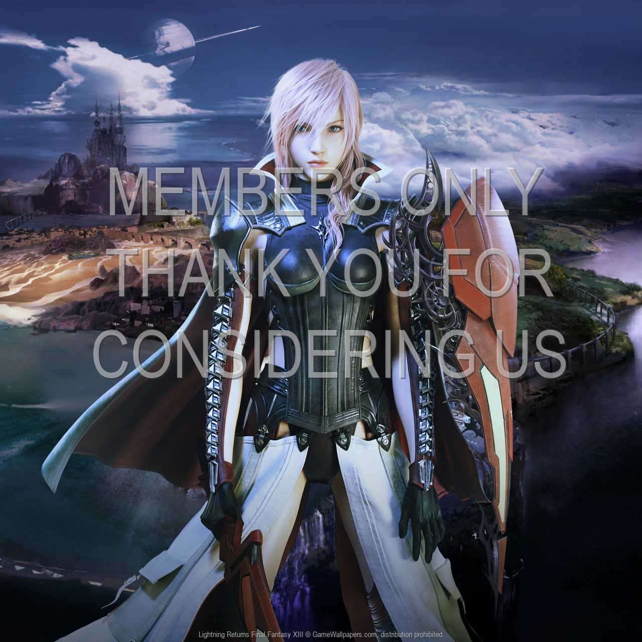 Lightning Returns: Final Fantasy XIII 720p Horizontal Mobiele achtergrond 01