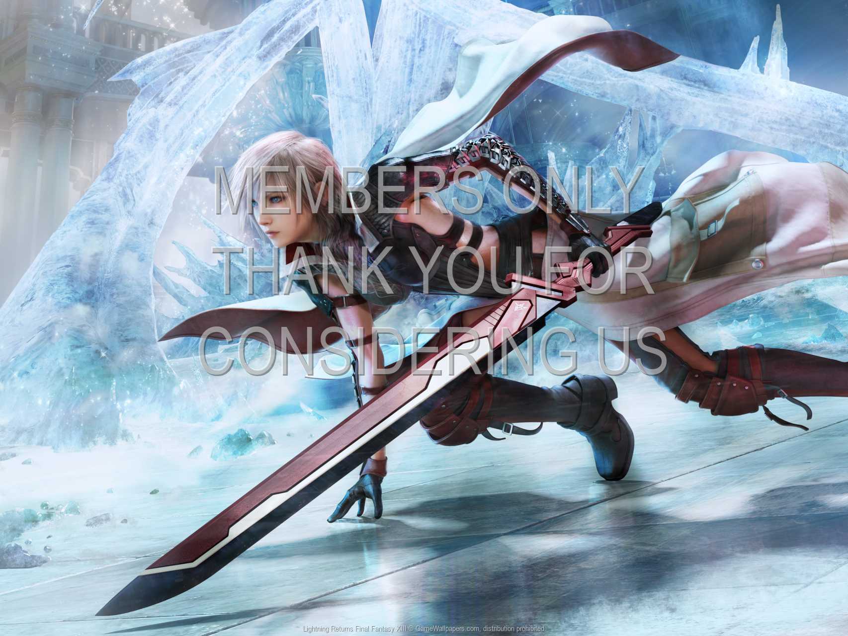 Lightning Returns: Final Fantasy XIII 720p Horizontal Mobiele achtergrond 02