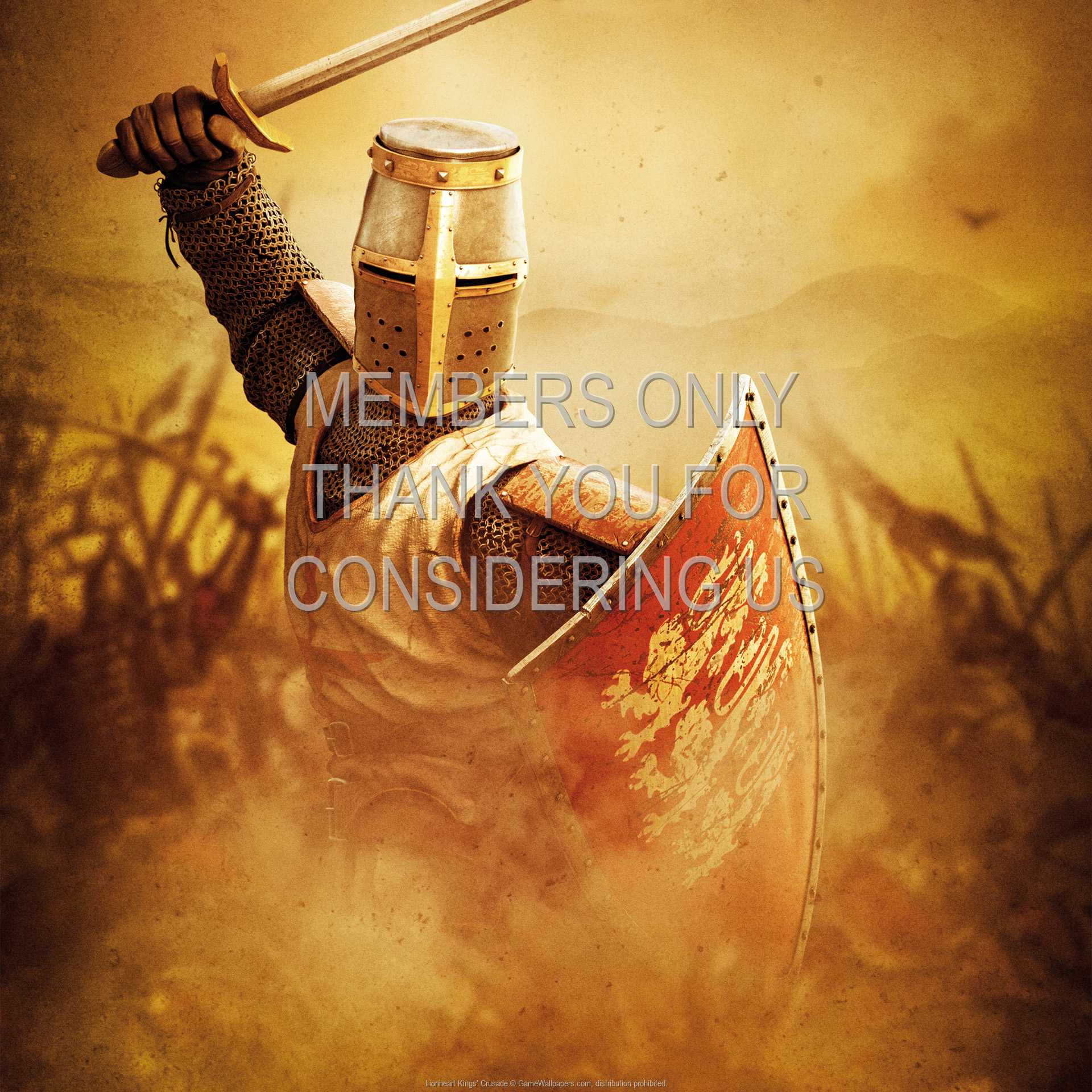 Lionheart: Kings' Crusade 1080p Horizontal Mobiele achtergrond 01
