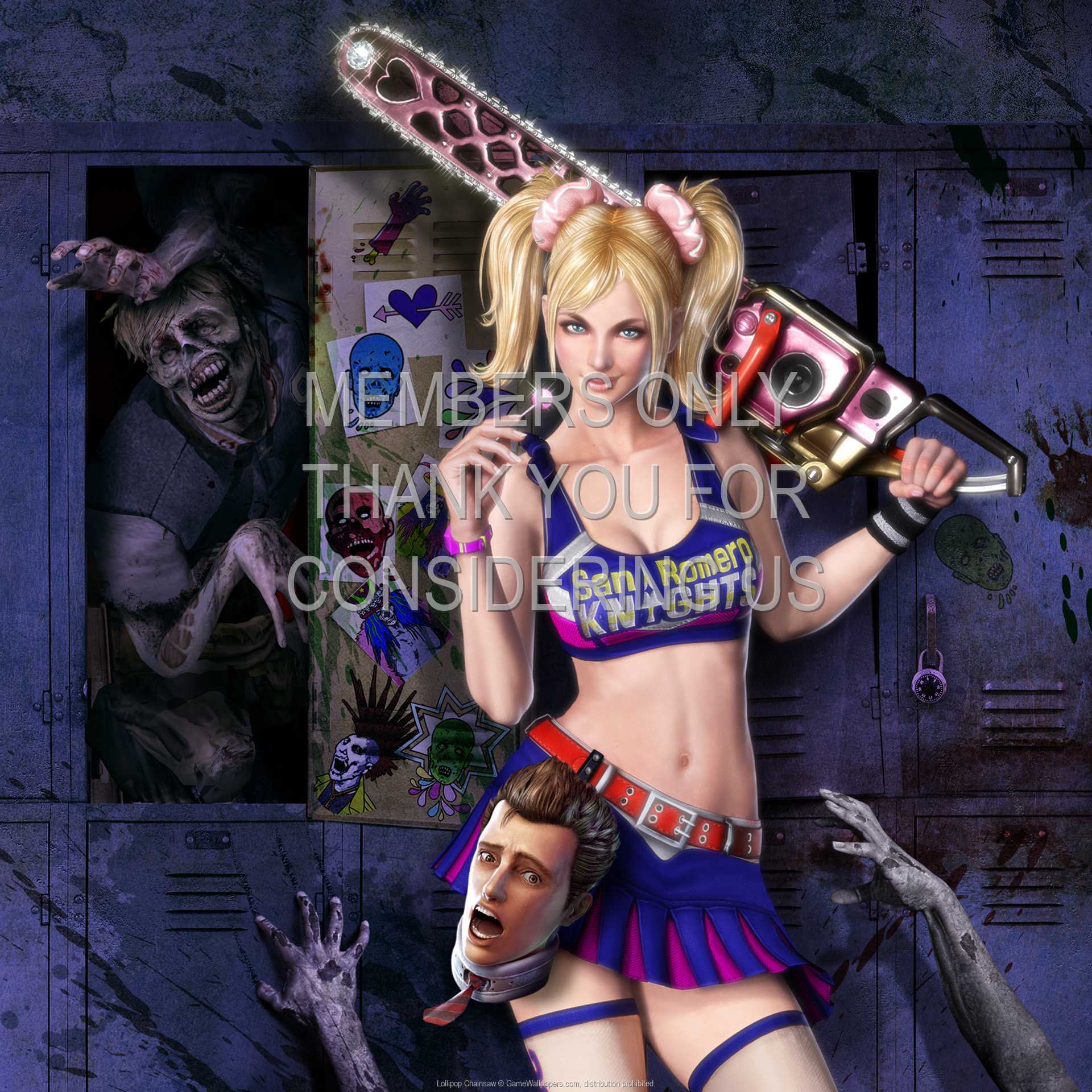 Lollipop Chainsaw 1080p Horizontal Mobile wallpaper or background 01