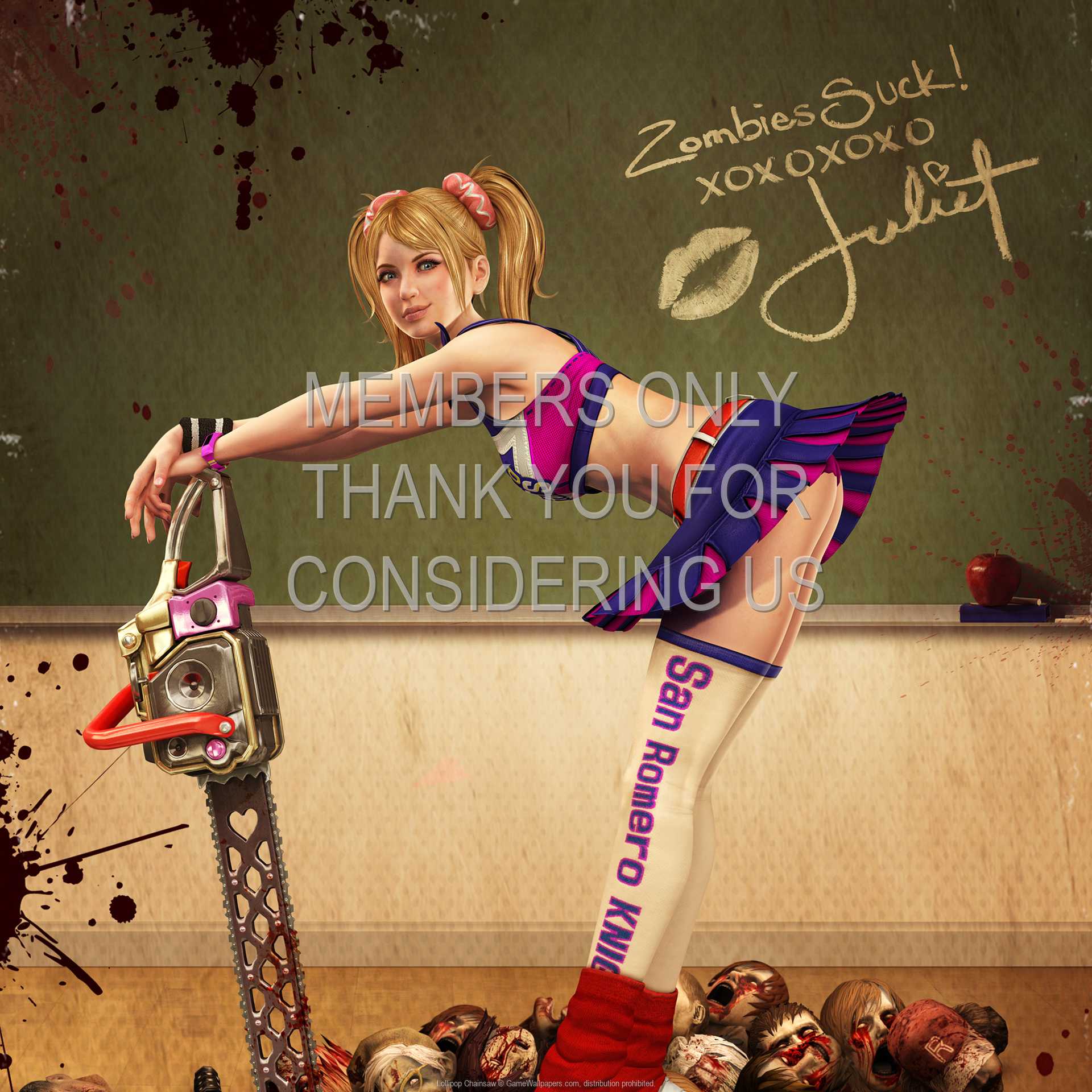 Lollipop Chainsaw 1080p Horizontal Mobile wallpaper or background 02