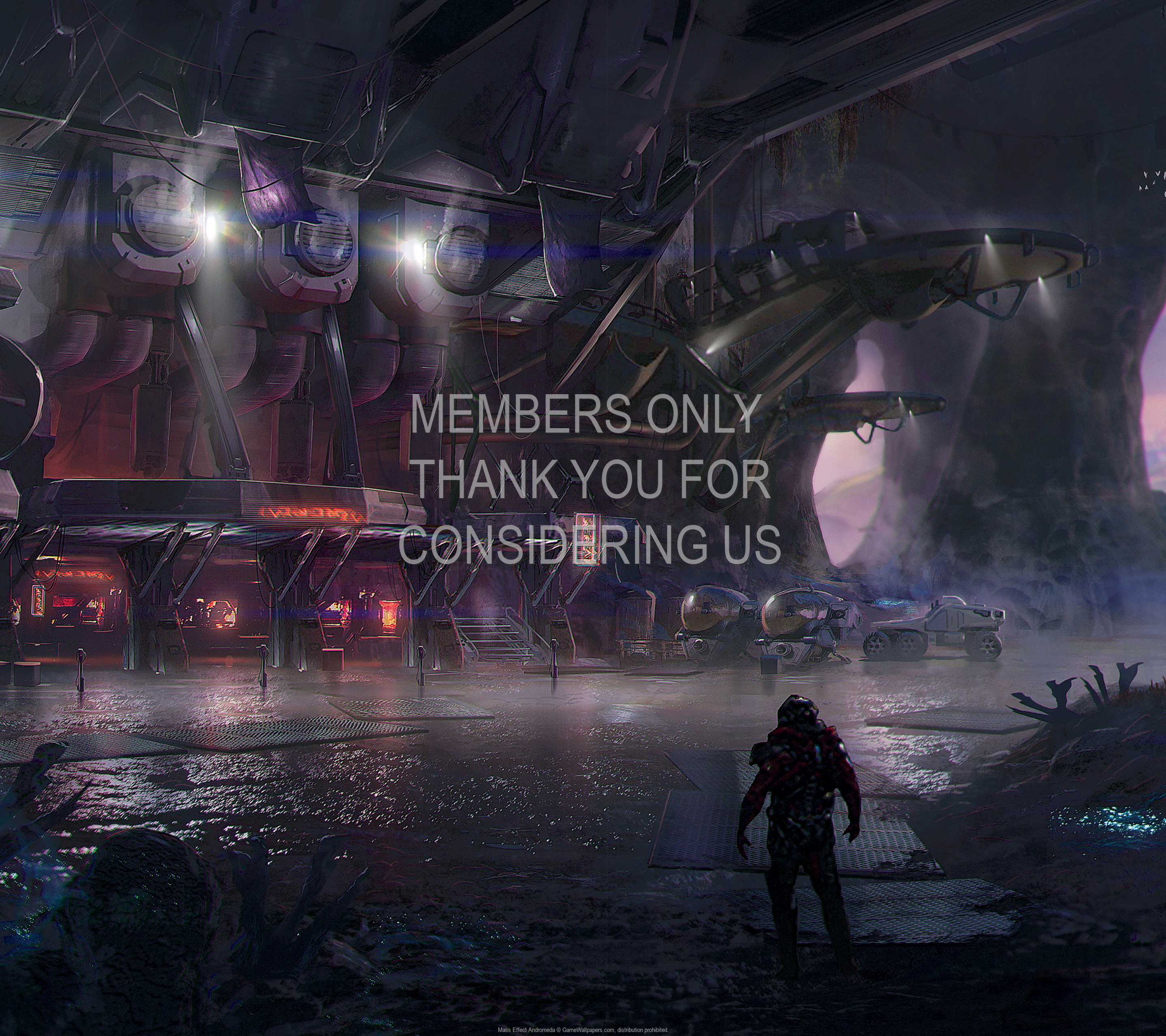 Mass Effect: Andromeda 1440p Horizontal Handy Hintergrundbild 04