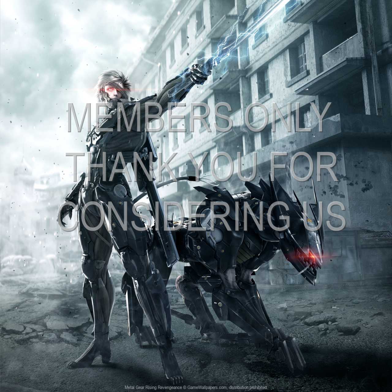 Metal Gear Rising: Revengeance 720p Horizontal Mobiele achtergrond 05