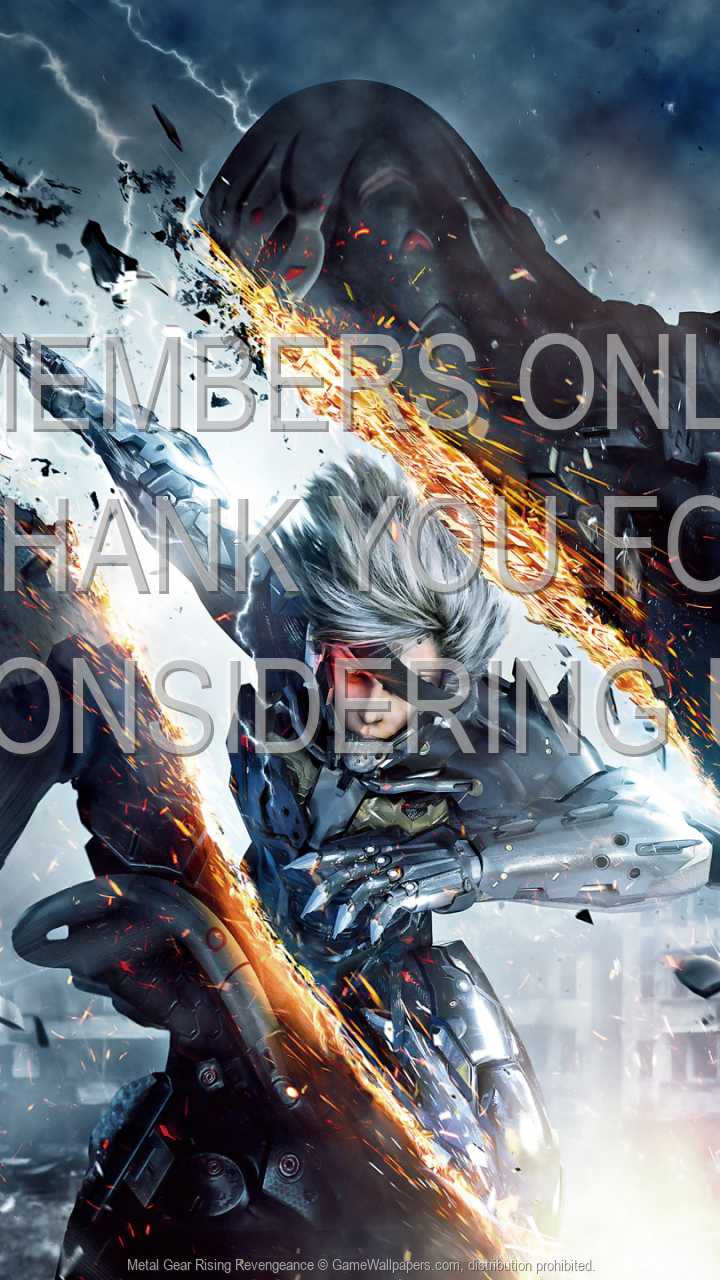 Metal Gear Rising: Revengeance 720p Vertical Mobiele achtergrond 06