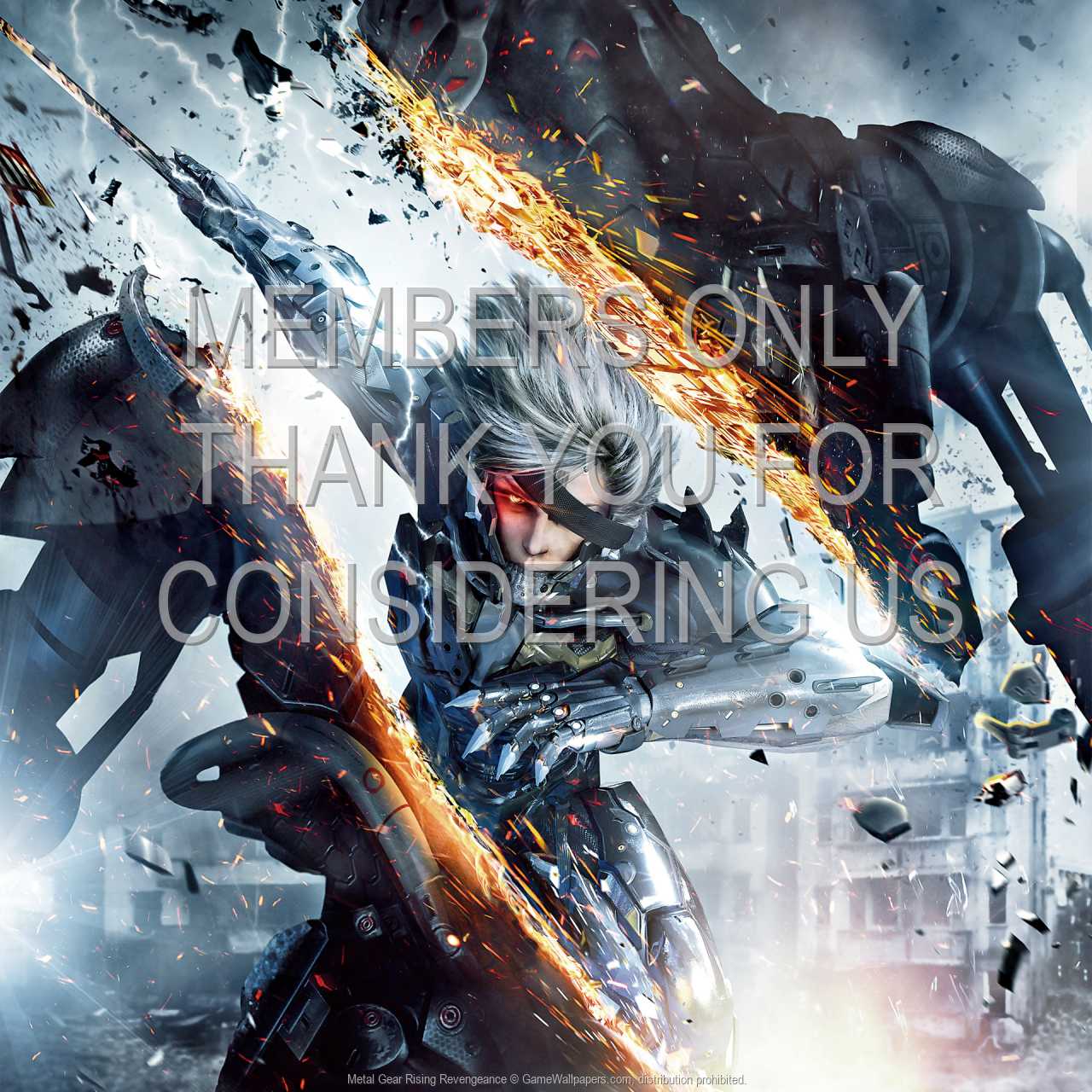 Metal Gear Rising: Revengeance 720p Horizontal Mobiele achtergrond 06