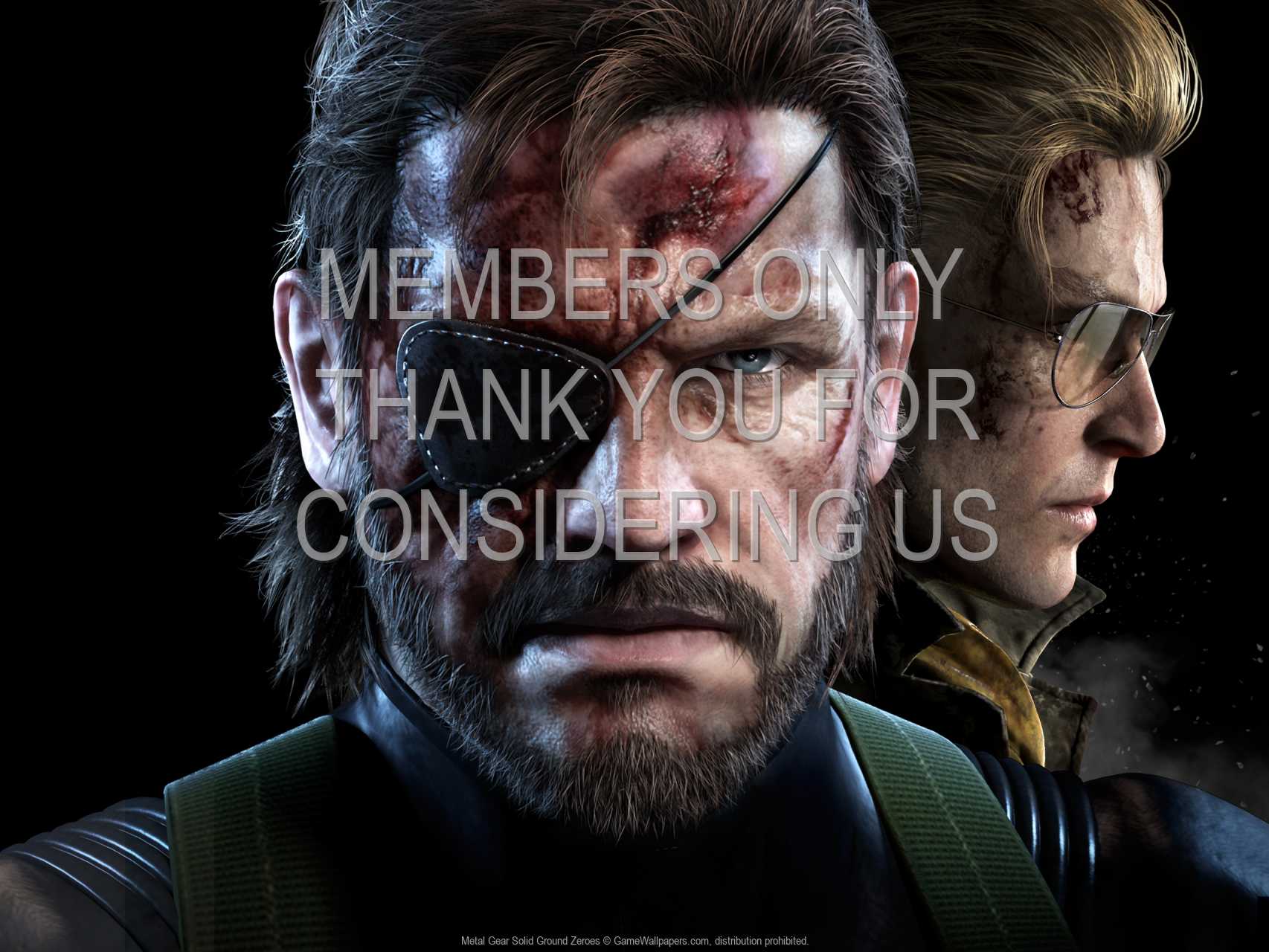 Metal Gear Solid: Ground Zeroes 720p Horizontal Mobiele achtergrond 01