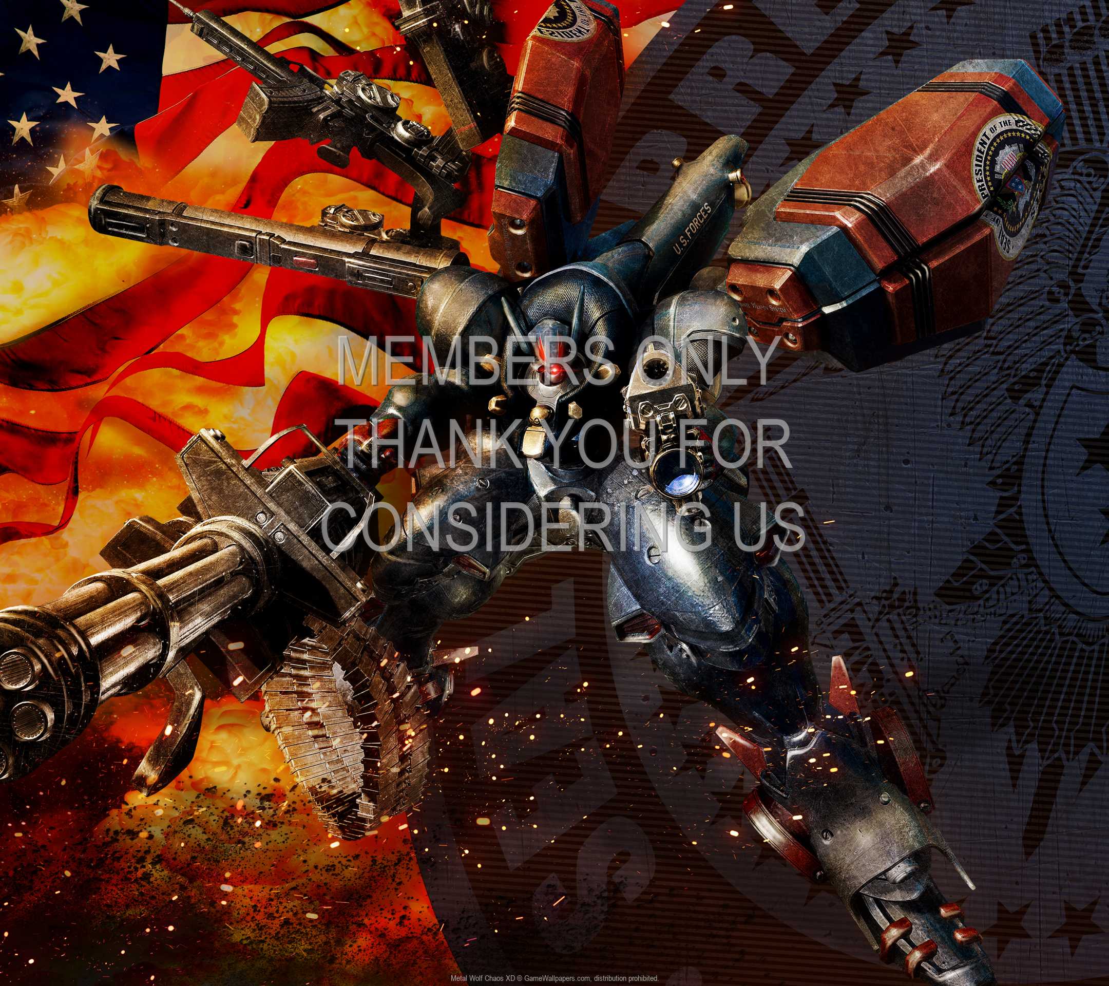 Metal Wolf Chaos XD 1080p Horizontal Handy Hintergrundbild 01