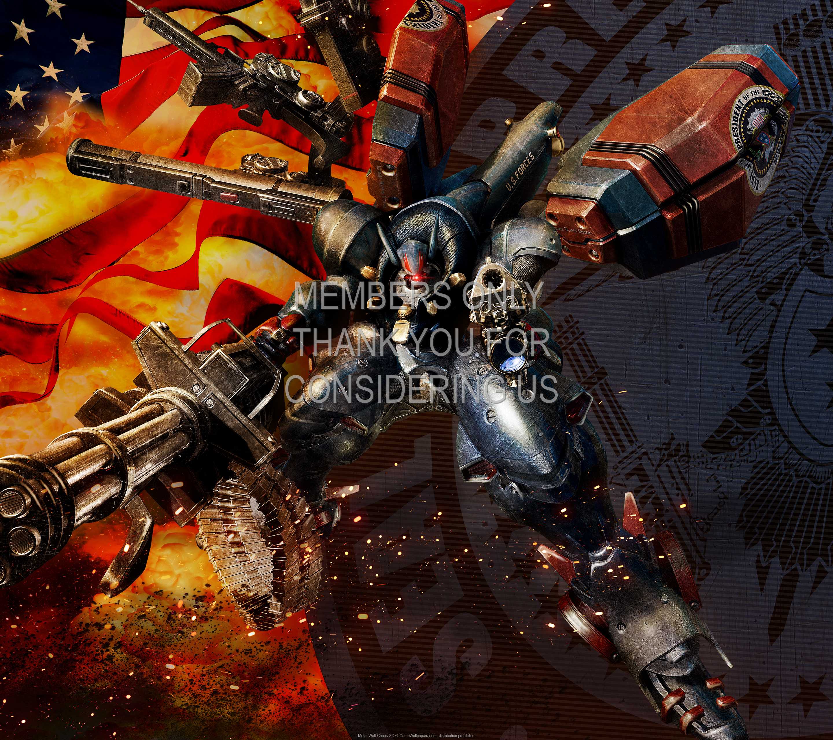 Metal Wolf Chaos XD 1440p Horizontal Mobile wallpaper or background 01