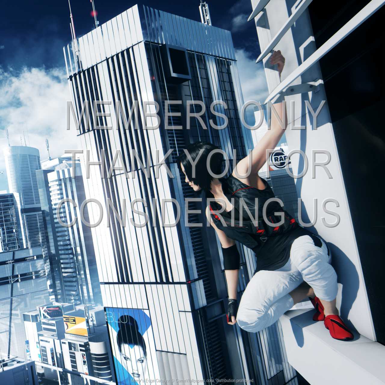 Mirror's Edge: Catalyst 720p Horizontal Mobile fond d'cran 01