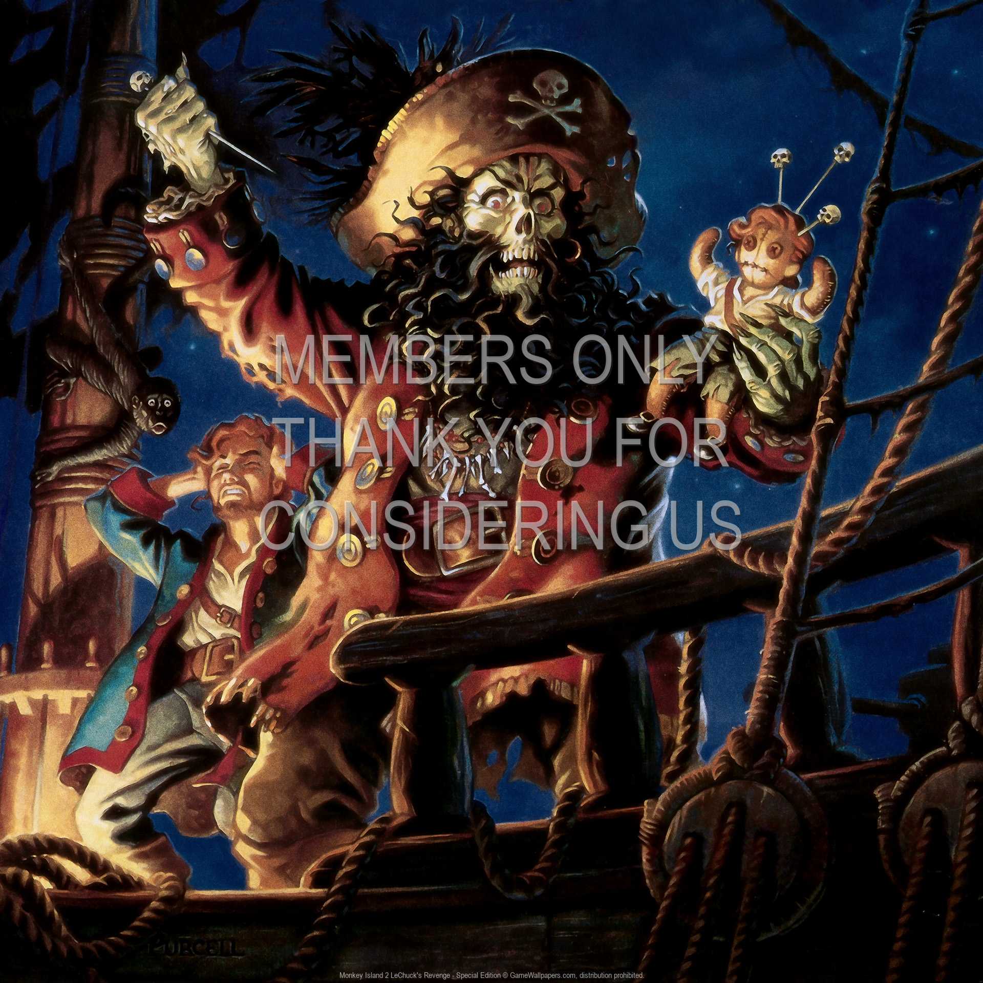 Monkey Island 2: LeChuck's Revenge - Special Edition 1080p Horizontal Mvil fondo de escritorio 01