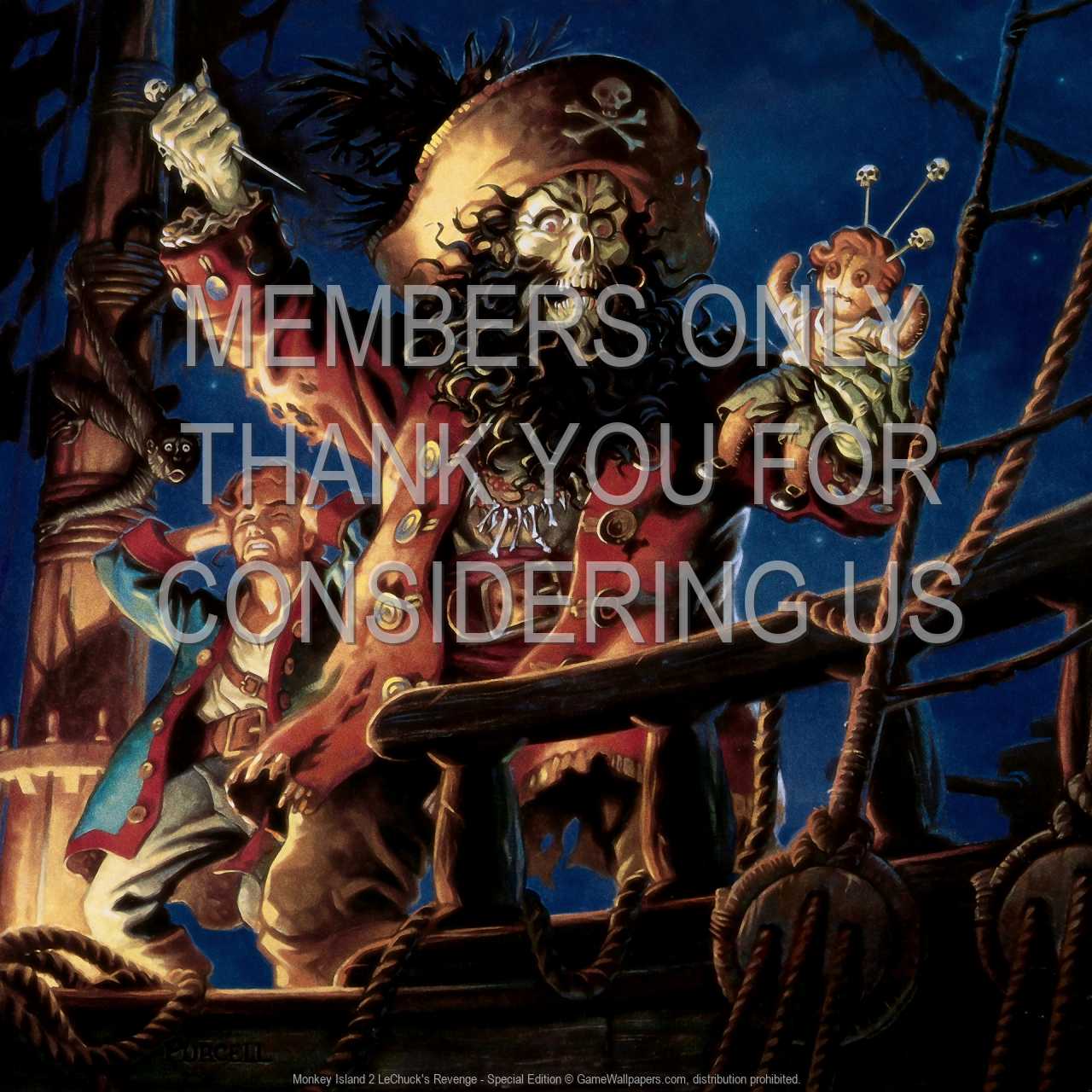 Monkey Island 2: LeChuck's Revenge - Special Edition 720p Horizontal Mobile fond d'cran 01
