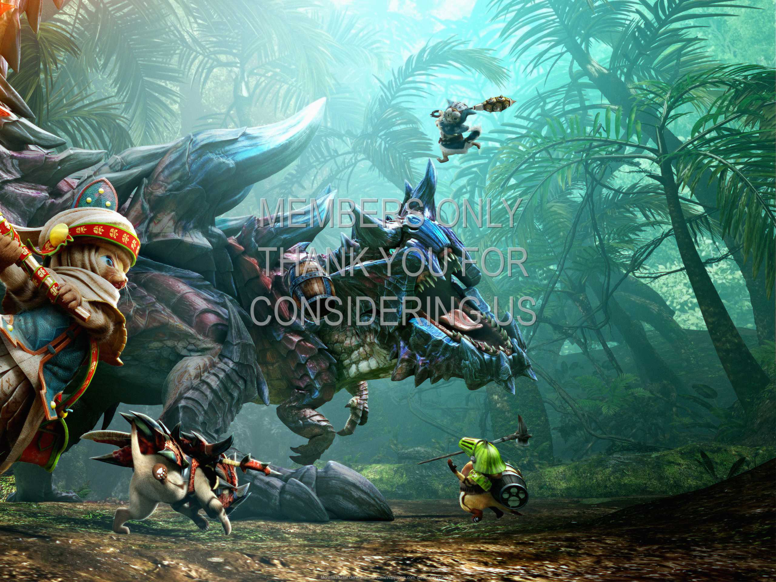Monster Hunter: Generations 1080p Horizontal Mobiele achtergrond 01