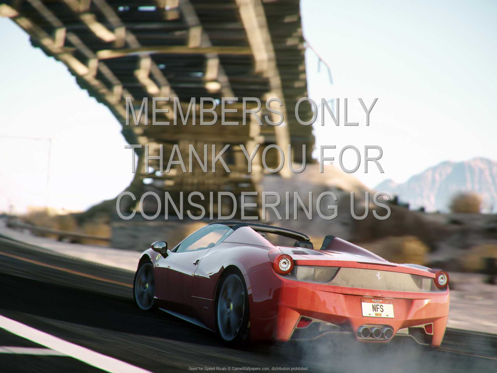 Need for Speed Rivals 720p Horizontal Mobiele achtergrond 06