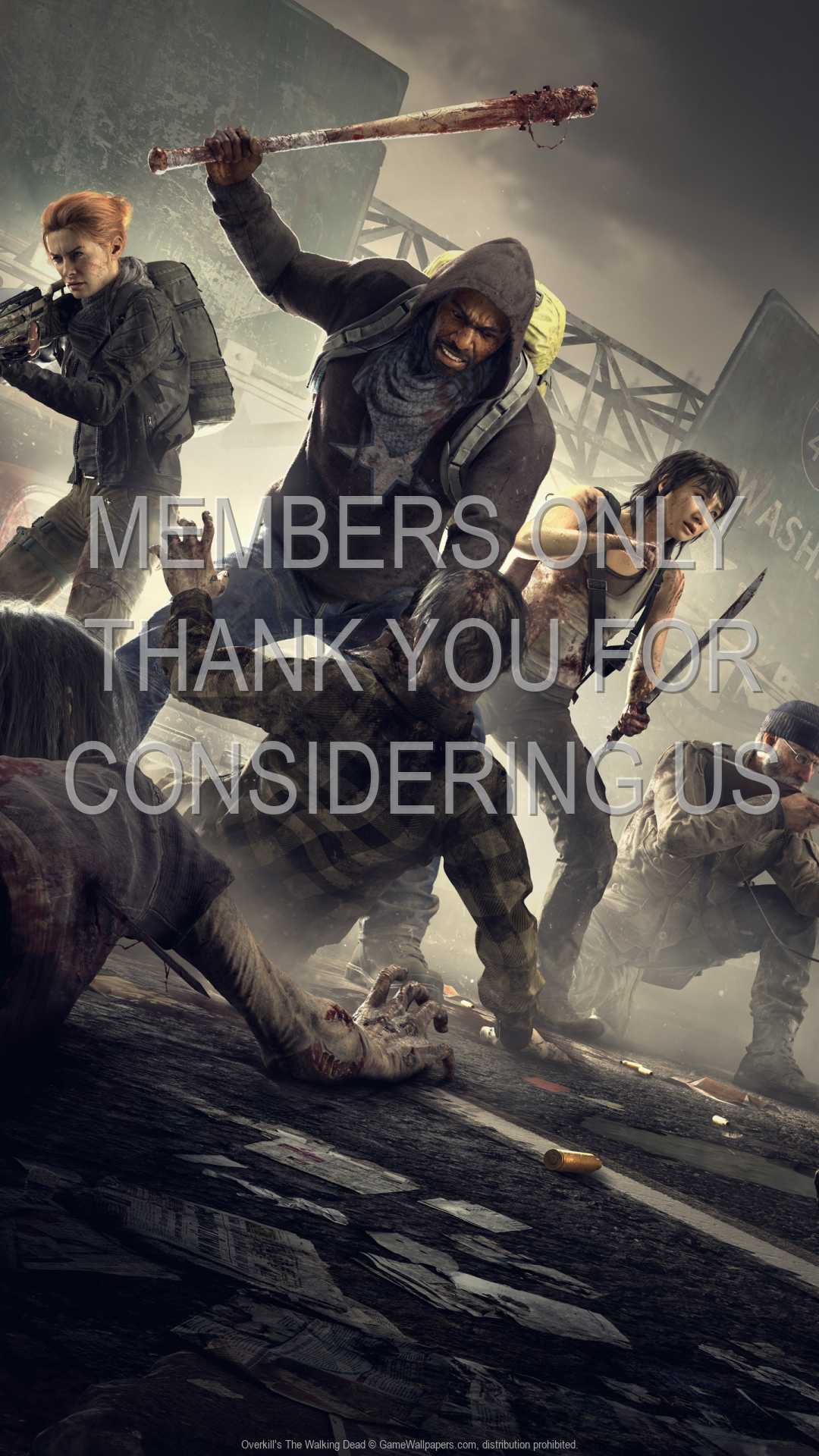 Overkill's The Walking Dead 1080p Vertical Mobile wallpaper or background 01