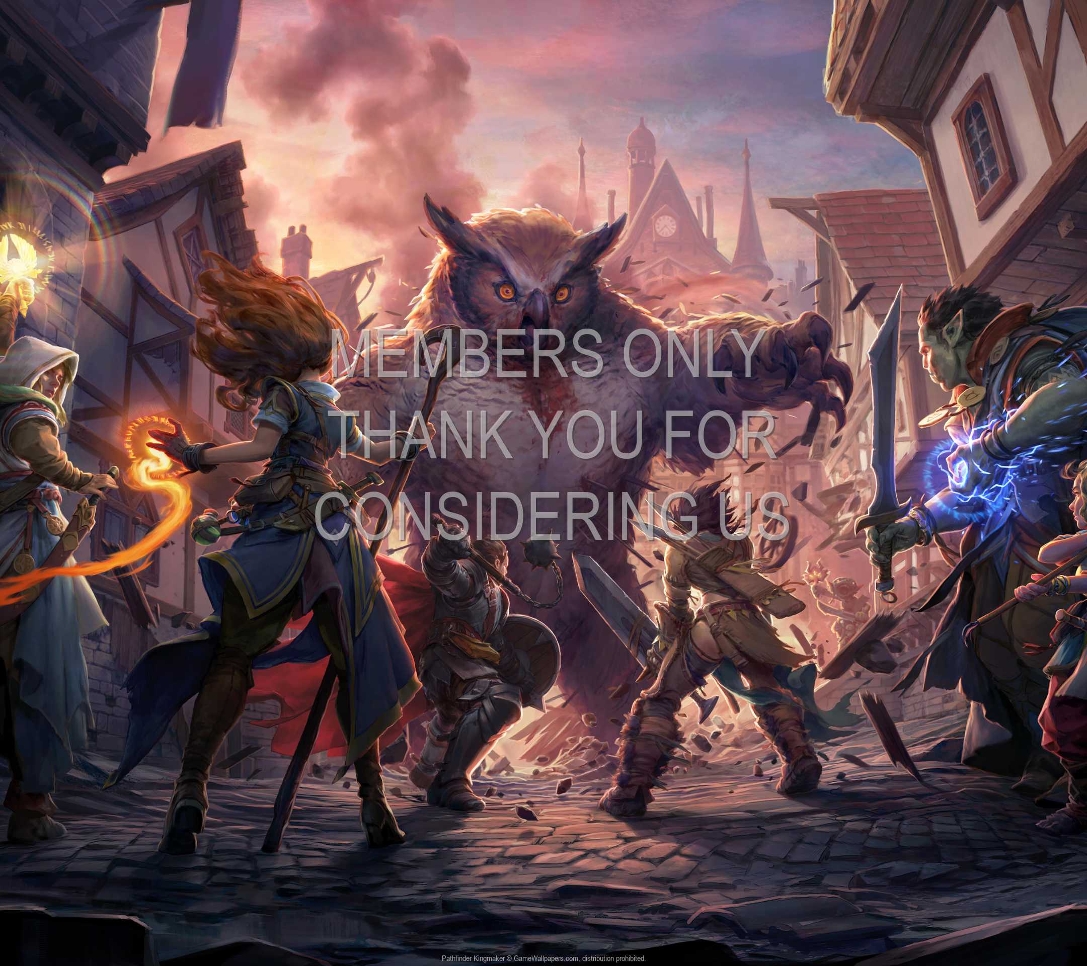 Pathfinder: Kingmaker 1080p Horizontal Mobiele achtergrond 02
