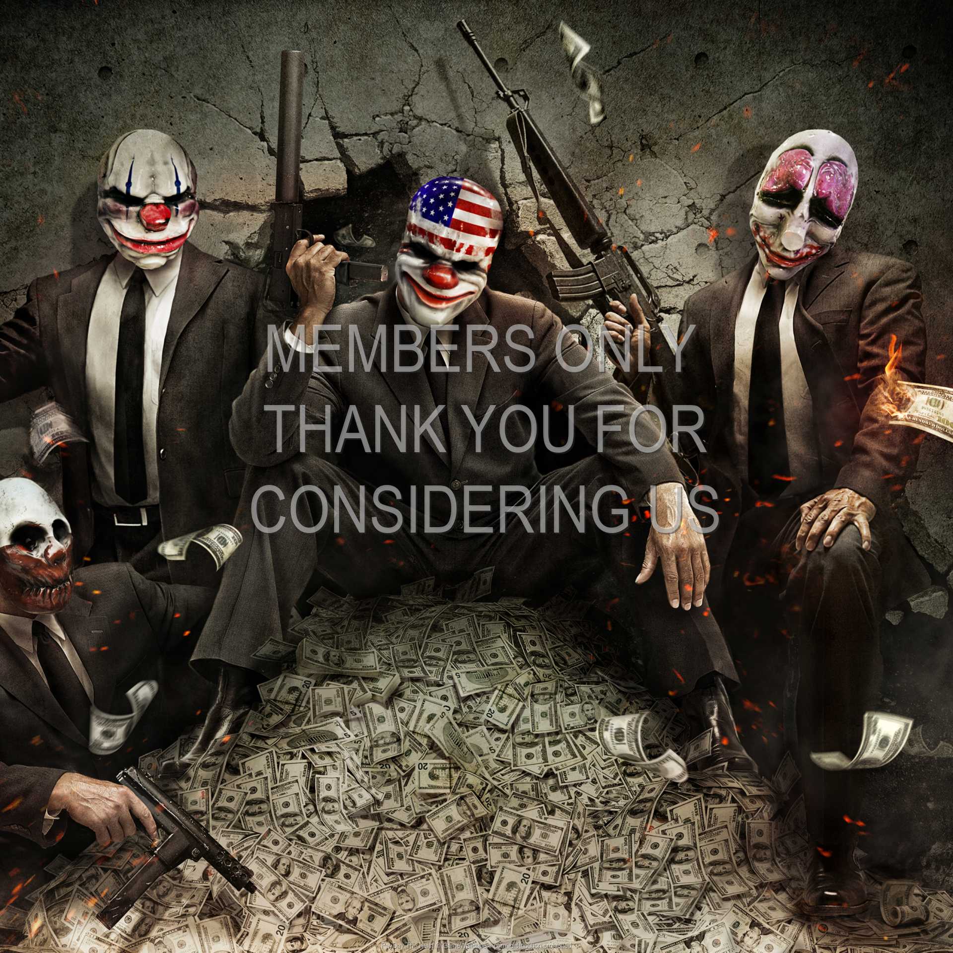 PayDay: The Heist 1080p Horizontal Mobile wallpaper or background 01