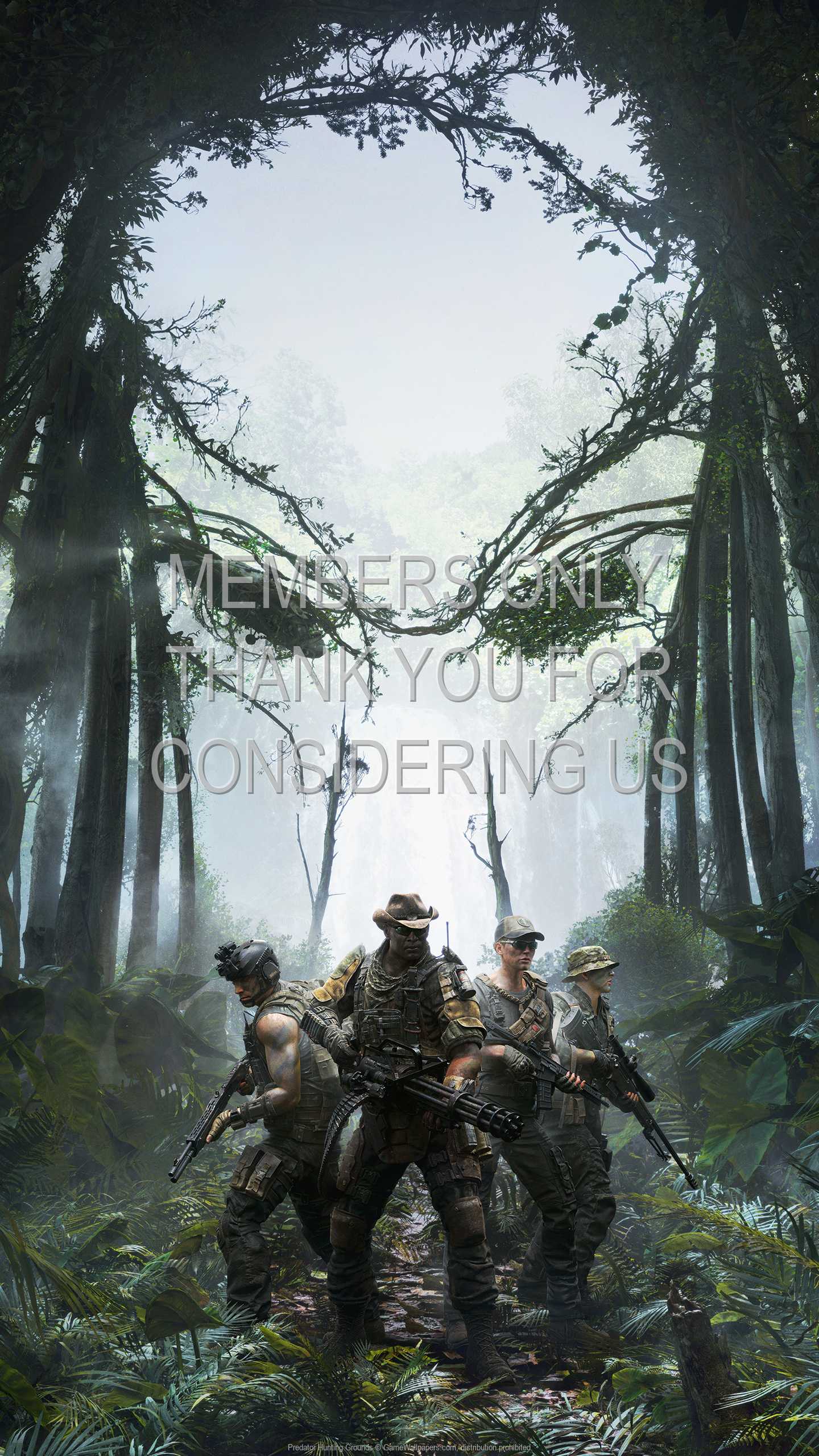 Predator: Hunting Grounds 1440p Vertical Handy Hintergrundbild 01