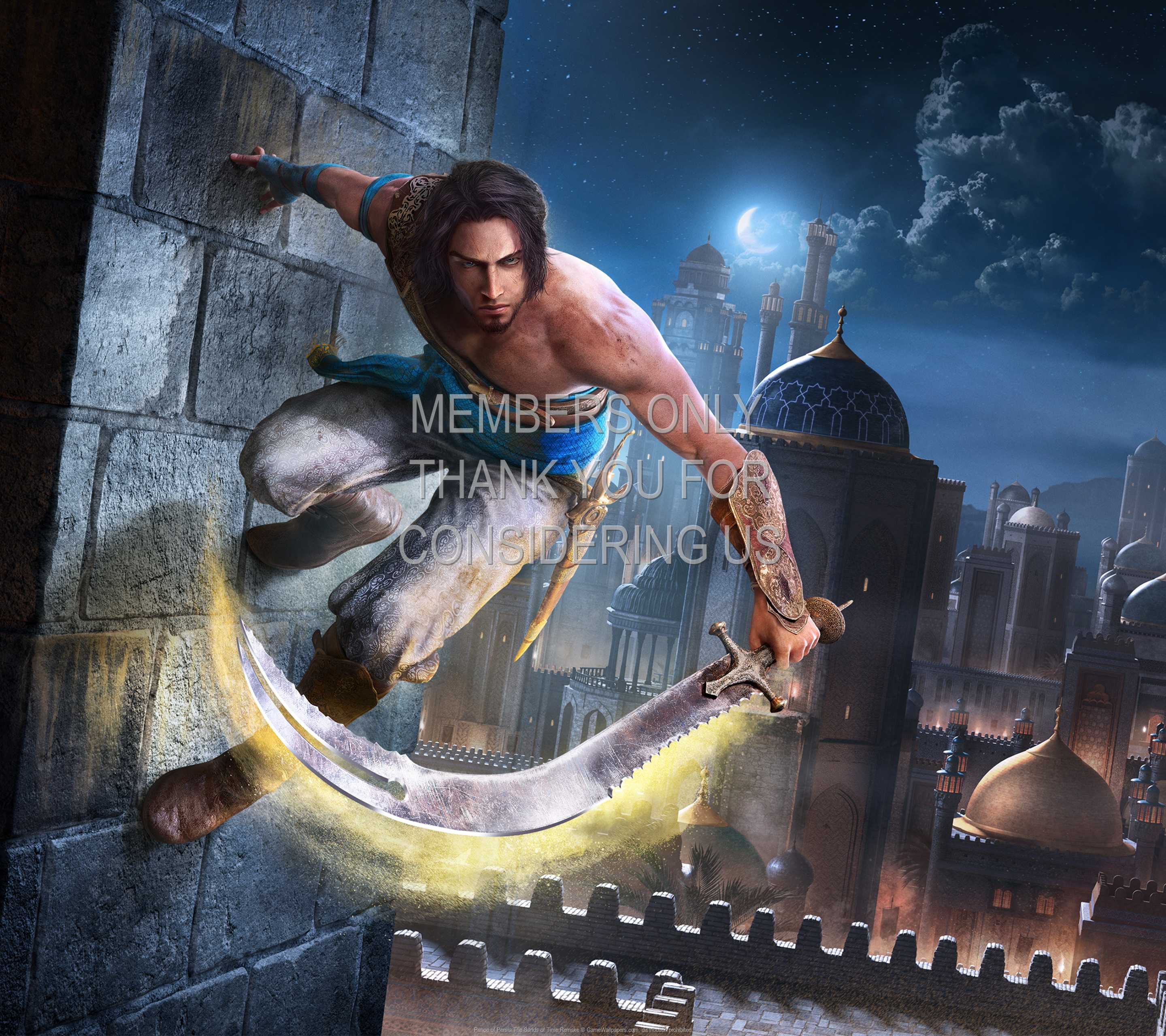 Prince of Persia: The Sands of Time Remake 1440p Horizontal Mobiele achtergrond 01