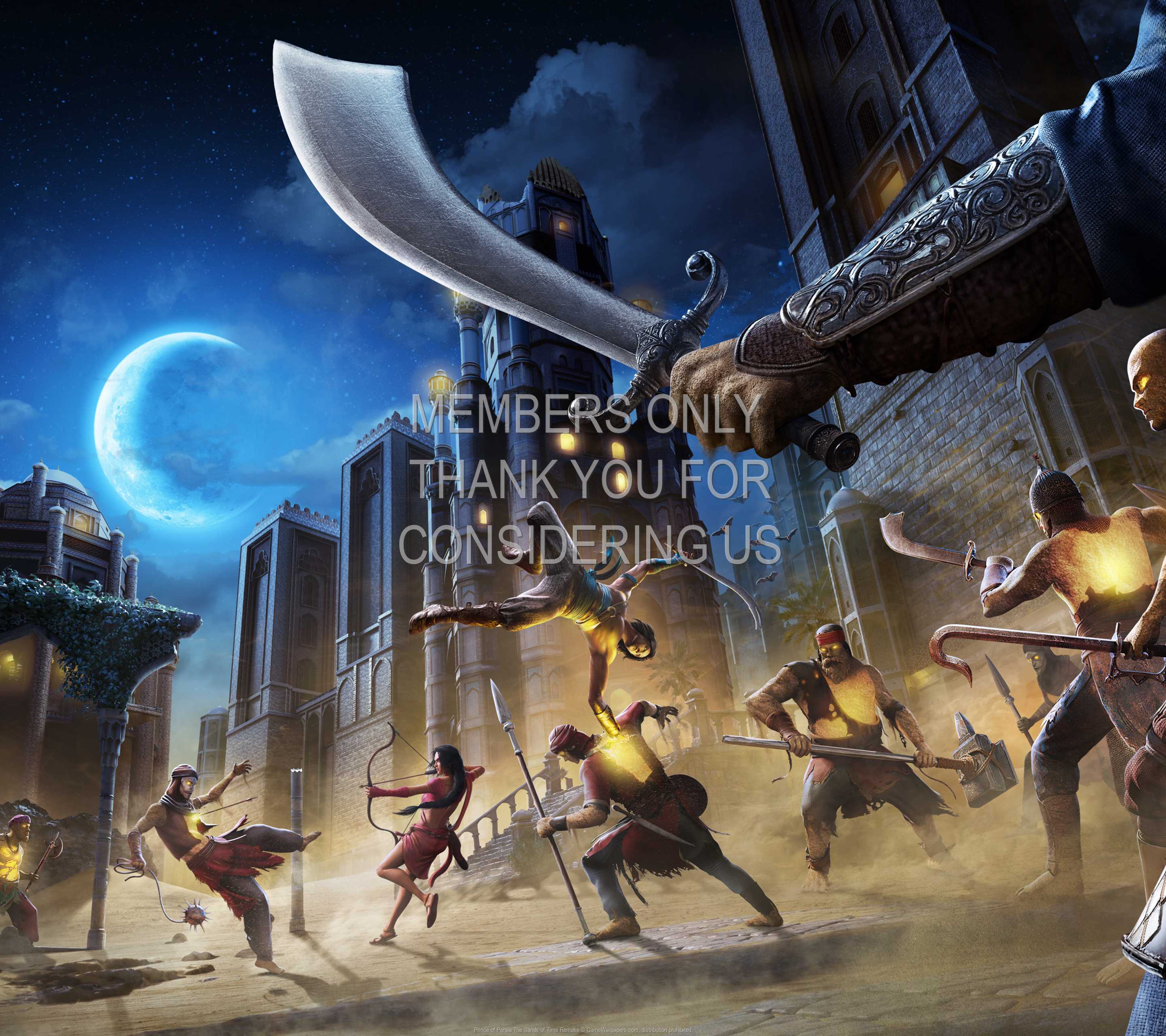 Prince of Persia: The Sands of Time Remake 1440p Horizontal Handy Hintergrundbild 02