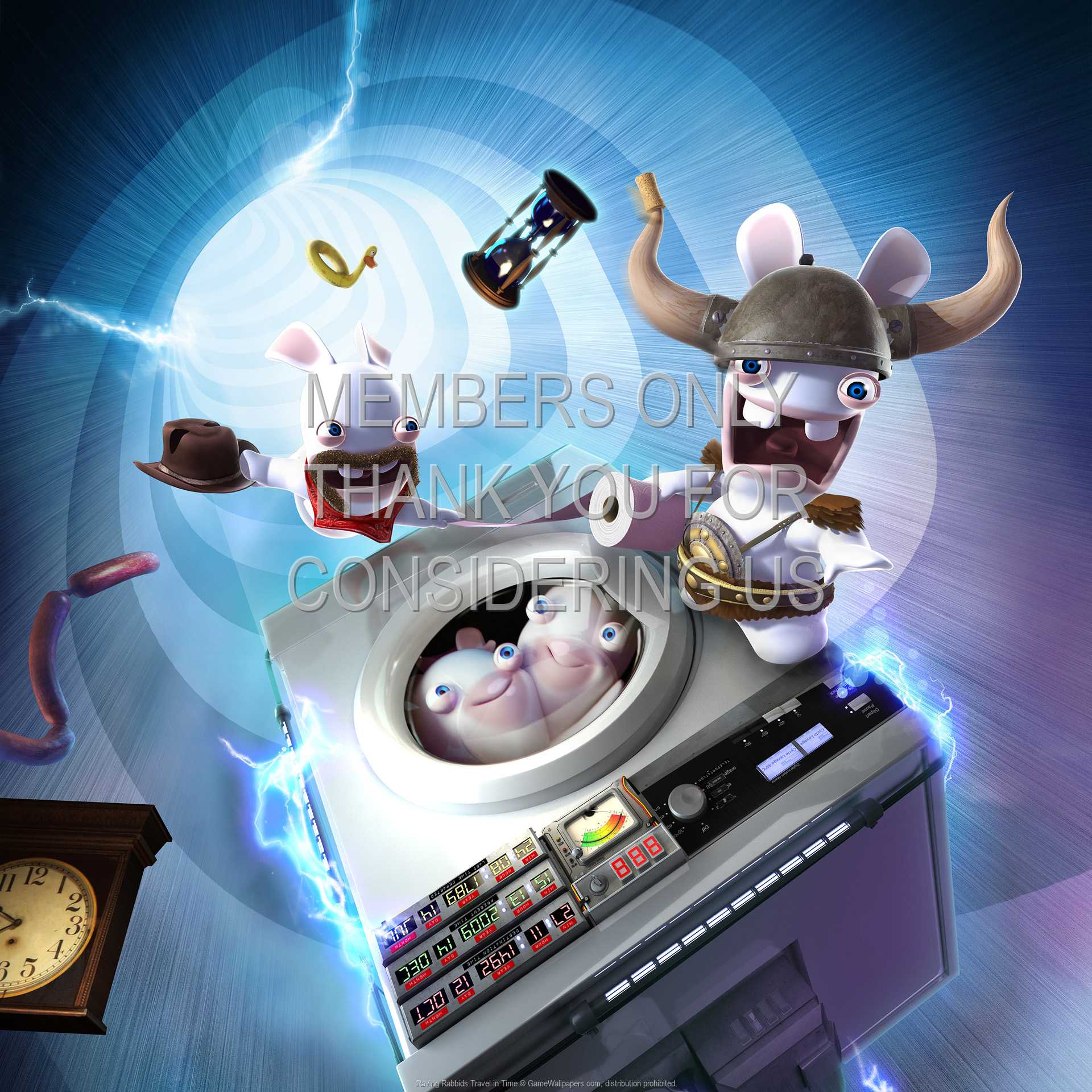 Raving Rabbids: Travel in Time 1080p Horizontal Mobile wallpaper or background 02