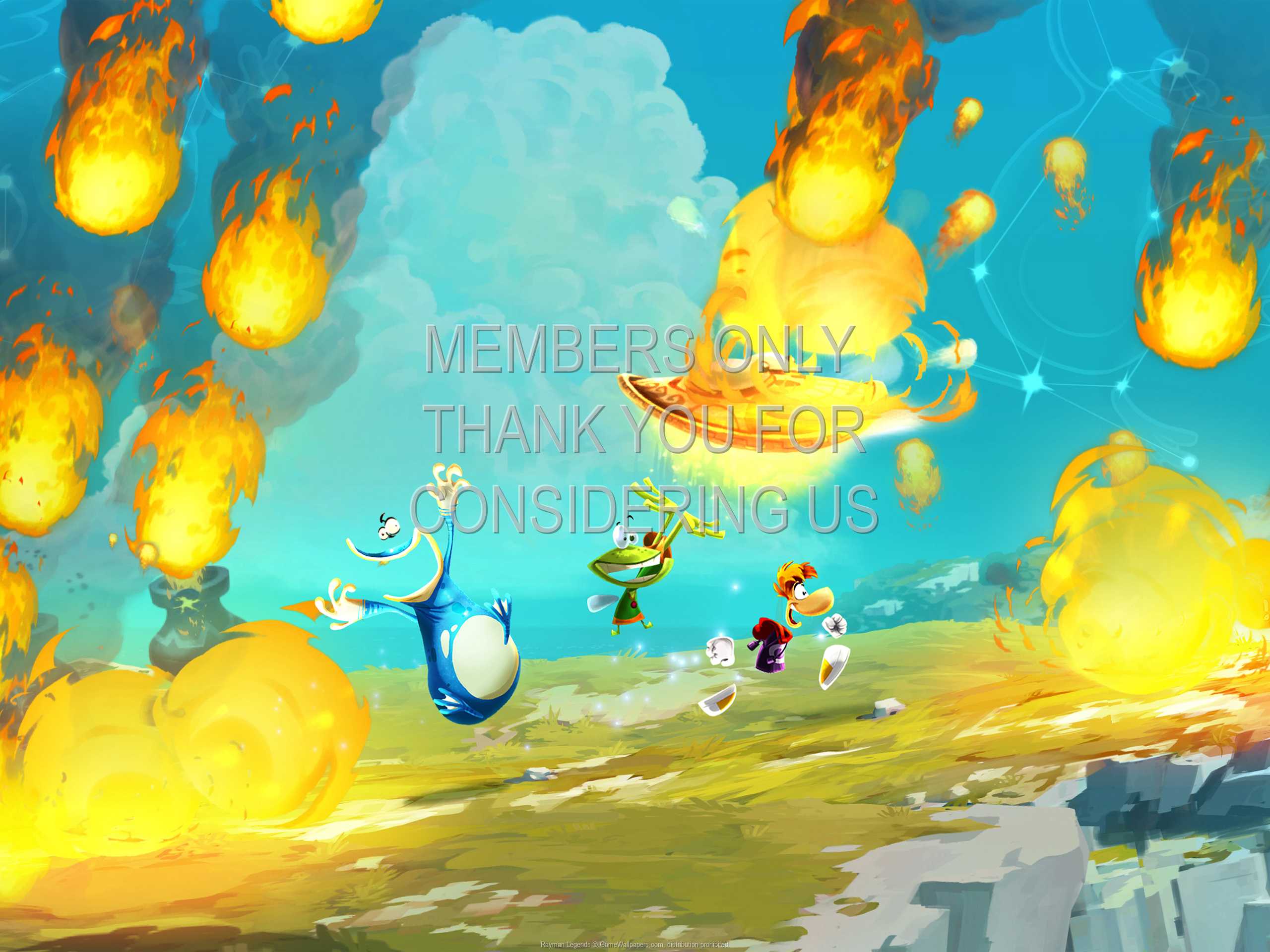 Rayman Legends 1080p Horizontal Mobiele achtergrond 04