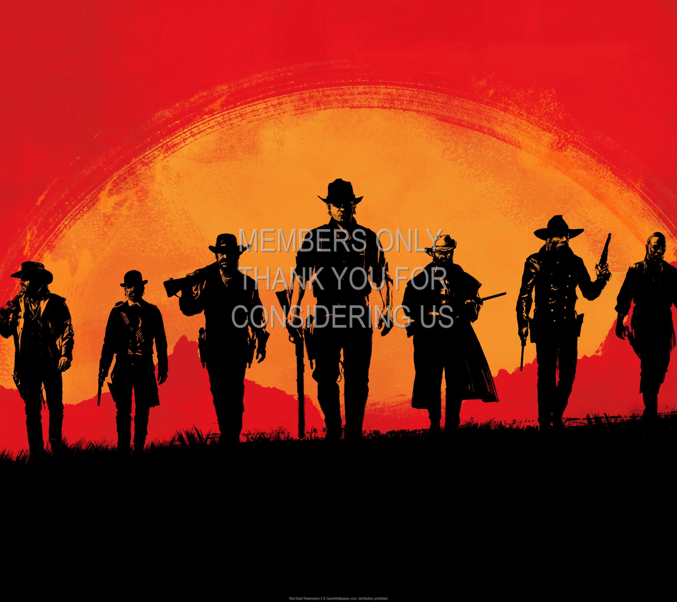 Red Dead Redemption 2 1440p Horizontal Mobile fond d'cran 01