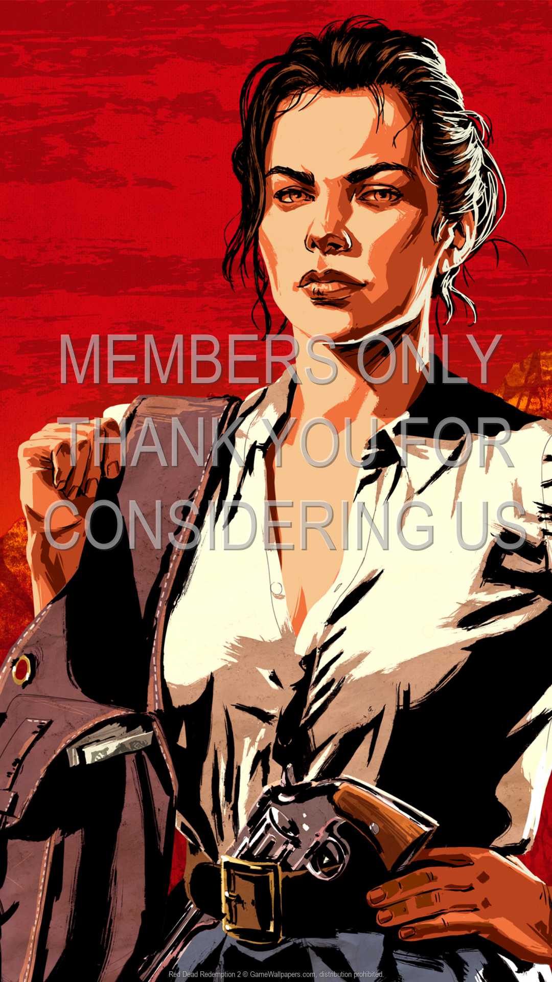 Red Dead Redemption 2 1080p Vertical Mobile wallpaper or background 02