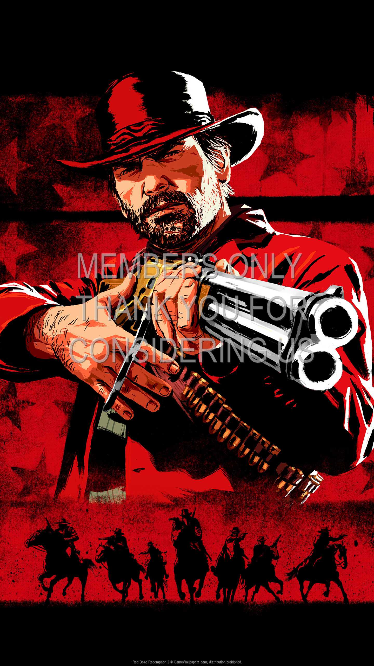 Red Dead Redemption 2 1440p Vertical Handy Hintergrundbild 04