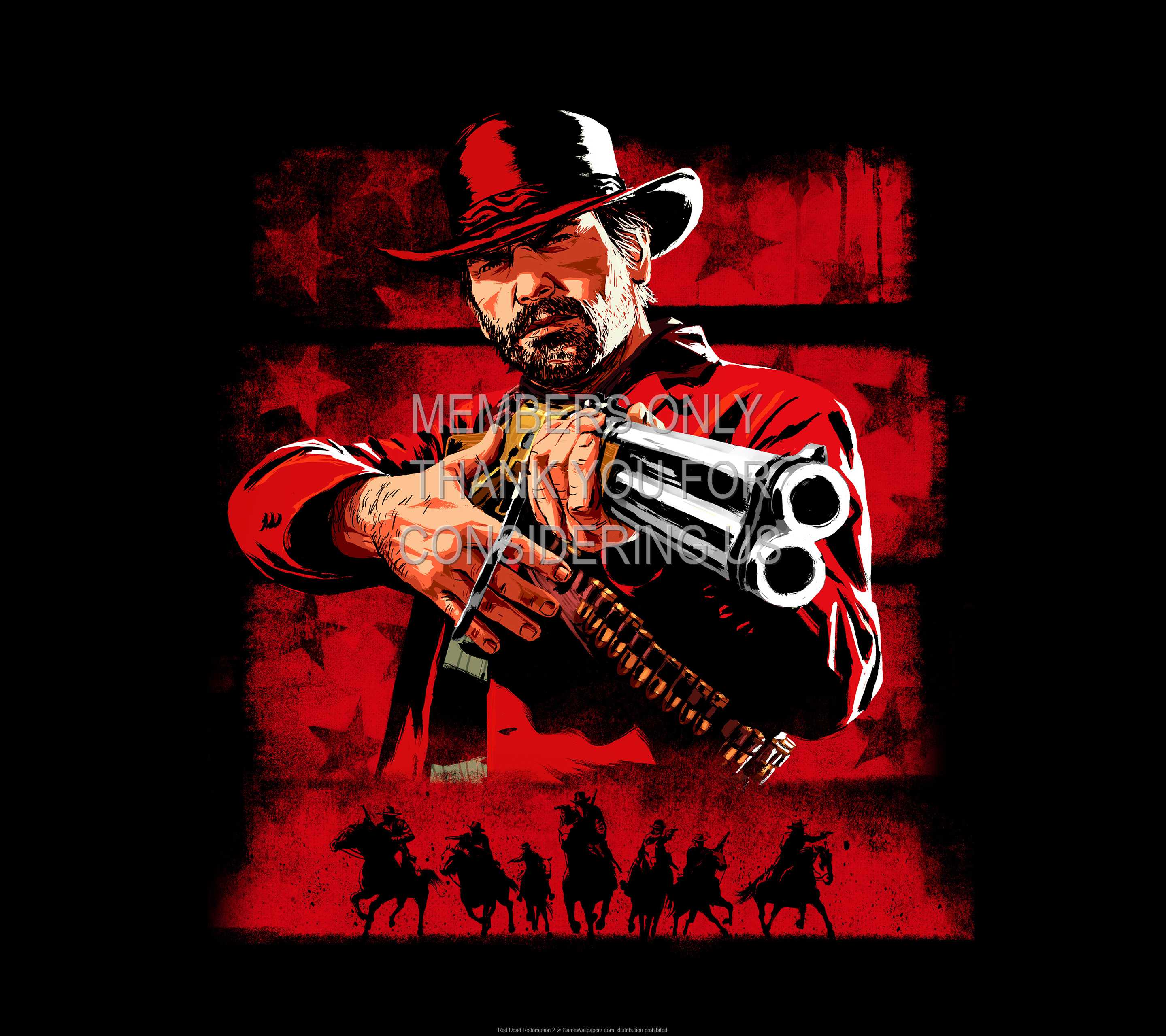Red Dead Redemption 2 1440p Horizontal Mobile fond d'cran 04