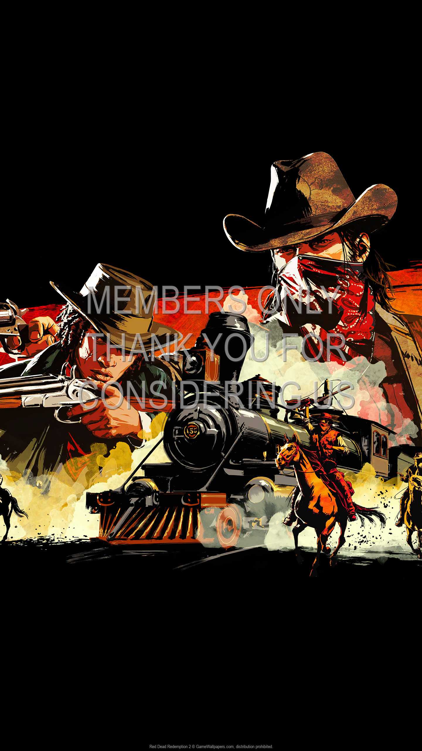 Red Dead Redemption 2 1440p Vertical Mobiele achtergrond 08