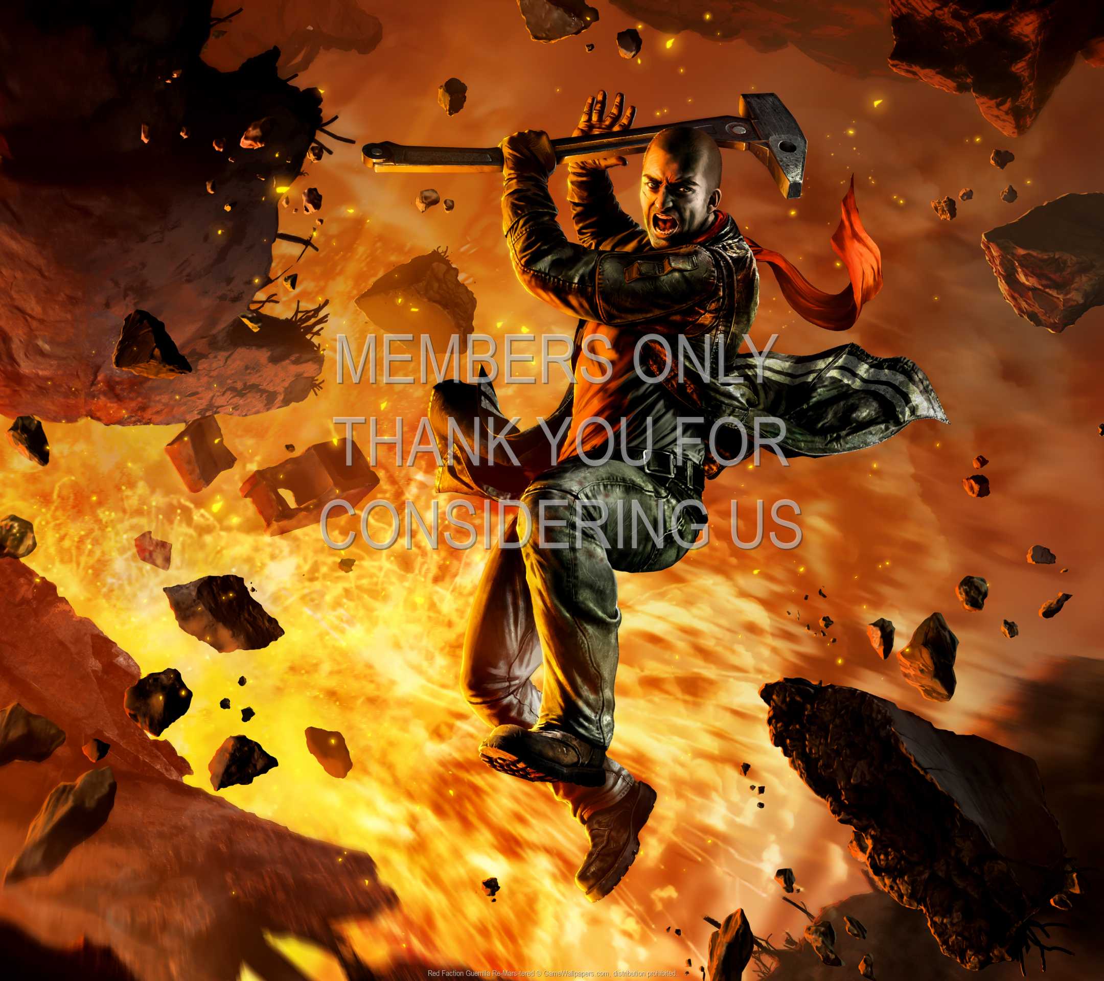 Red Faction: Guerrilla Re-Mars-tered 1080p Horizontal Mobiele achtergrond 01