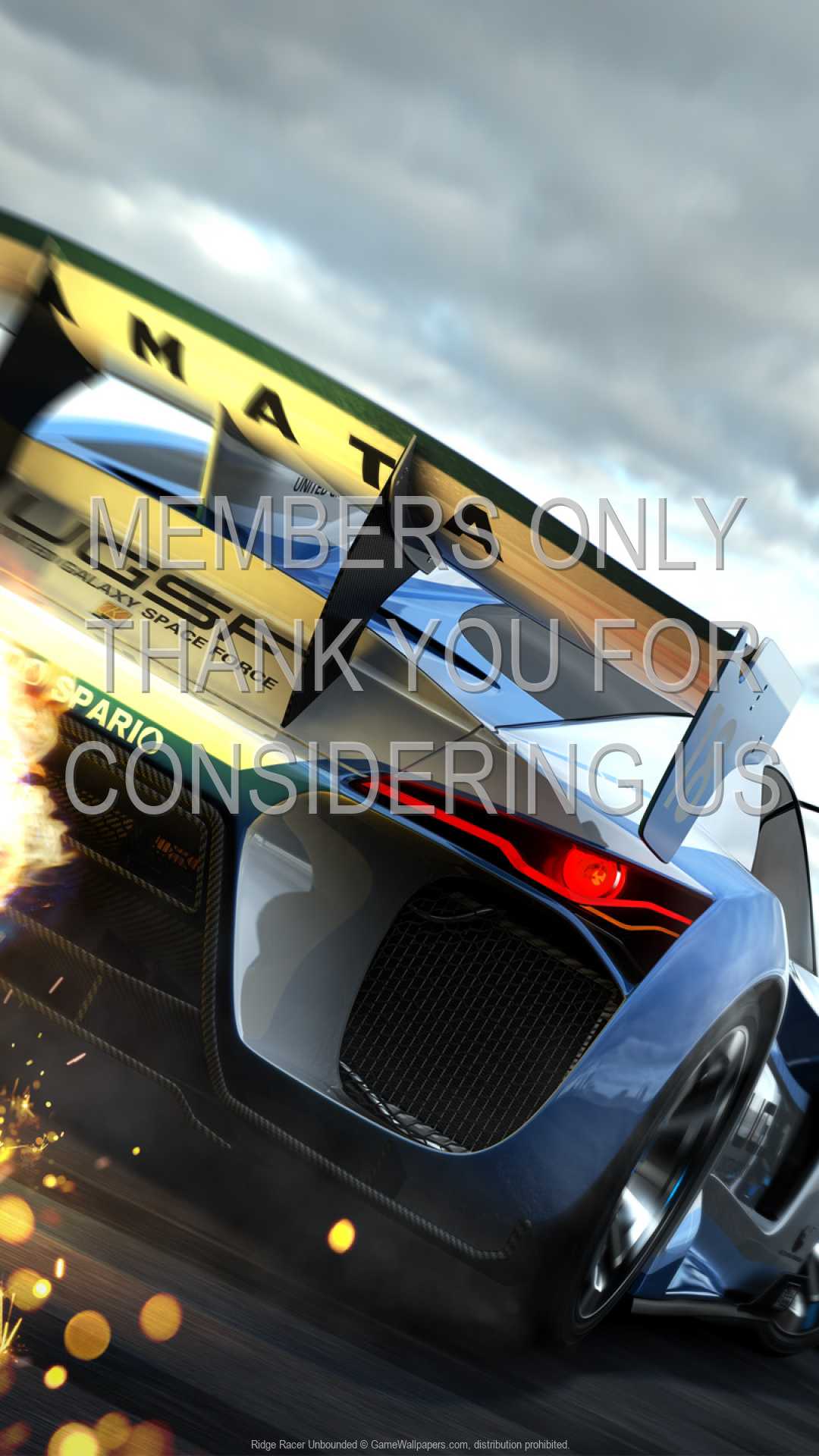 Ridge Racer Unbounded 1080p Vertical Handy Hintergrundbild 03