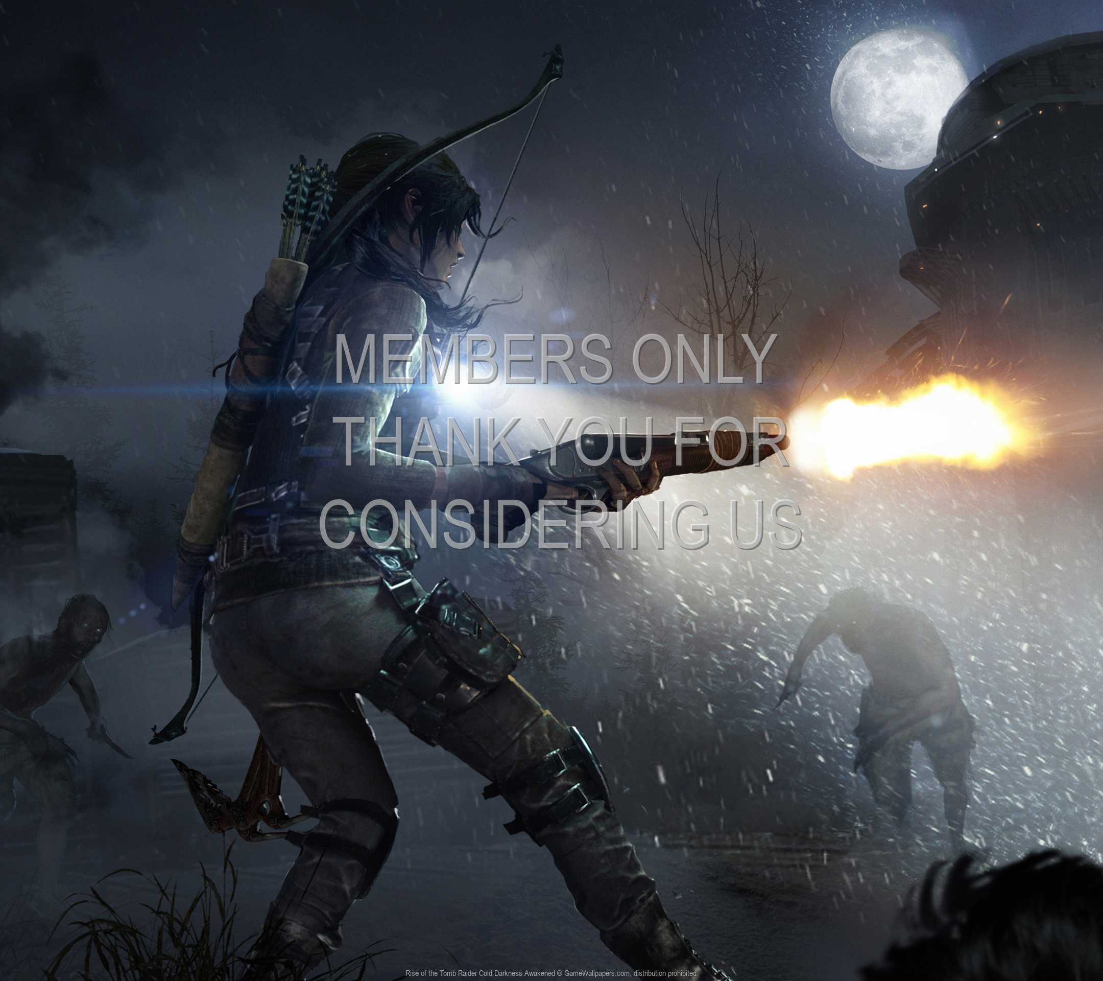 Rise of the Tomb Raider: Cold Darkness Awakened 1080p Horizontal Handy Hintergrundbild 01