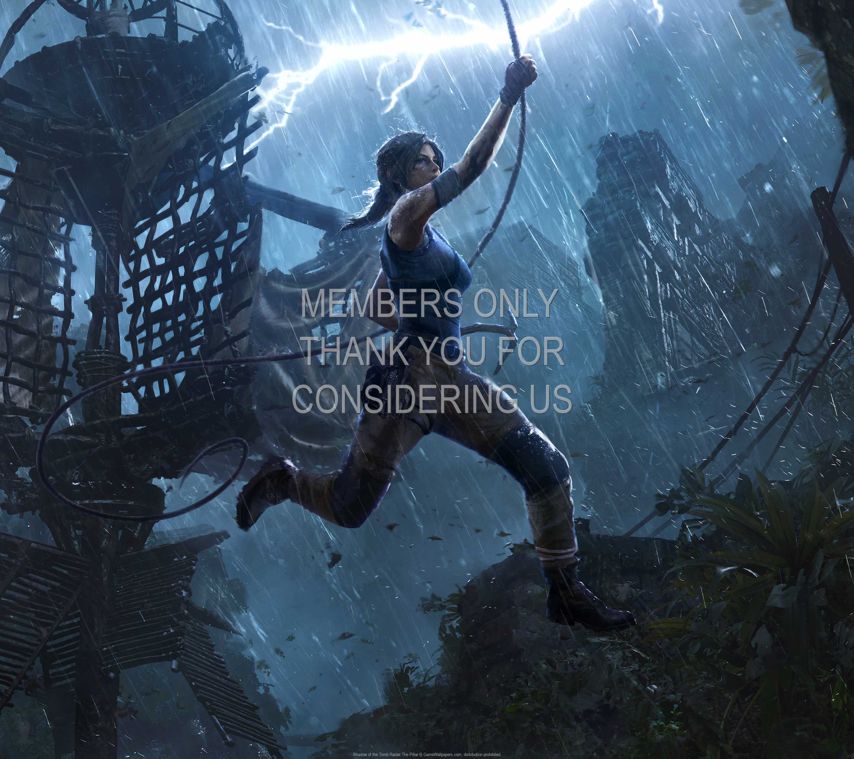 Shadow of the Tomb Raider: The Pillar 1440p Horizontal Handy Hintergrundbild 01