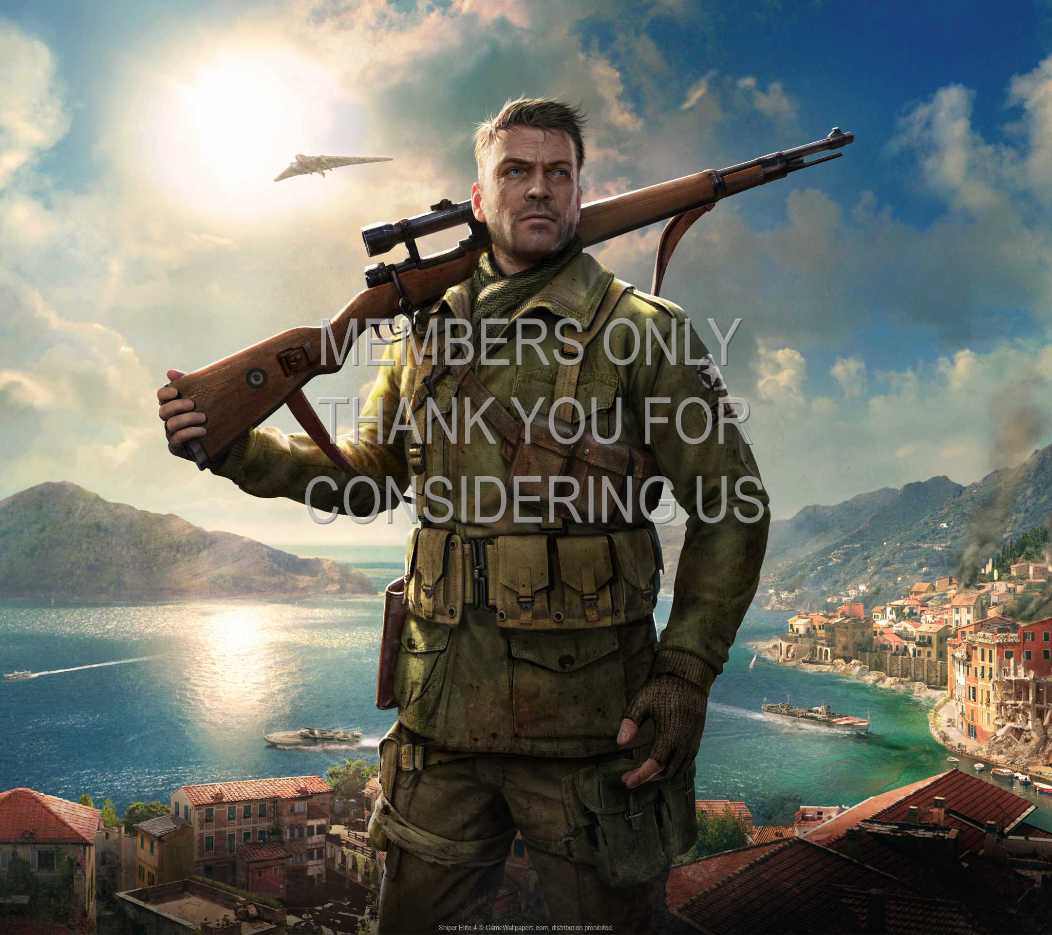 Sniper Elite 4 1080p Horizontal Mvil fondo de escritorio 01