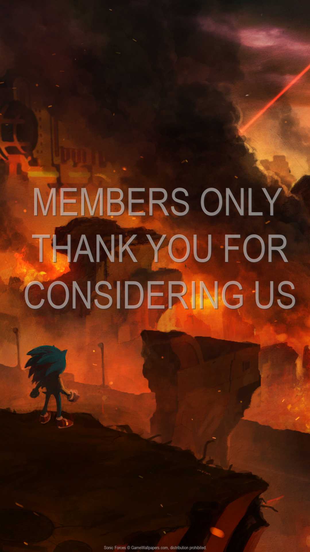 Sonic Forces 1080p Vertical Mobile wallpaper or background 01