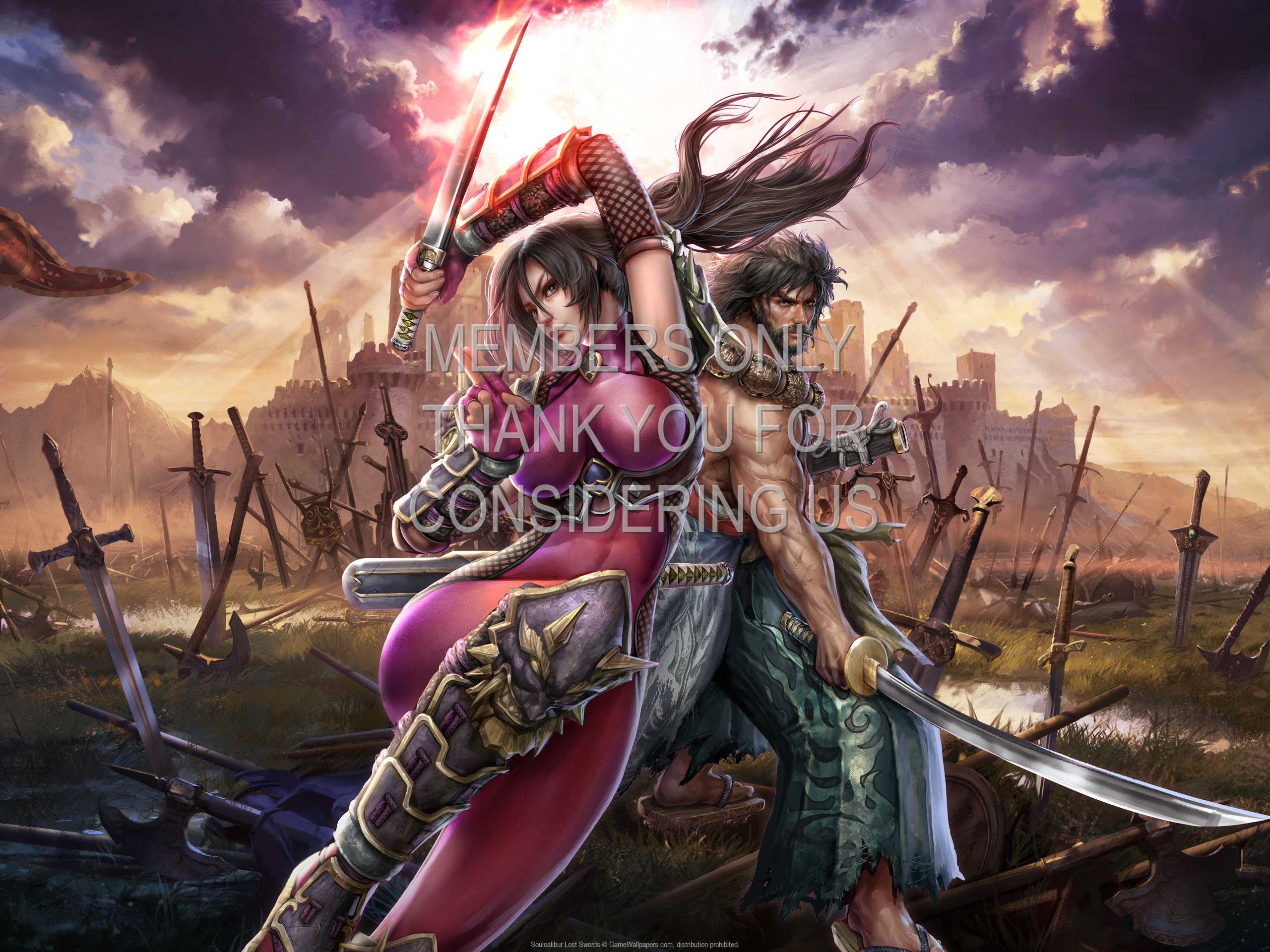 Soulcalibur: Lost Swords 1080p Horizontal Mobiele achtergrond 02