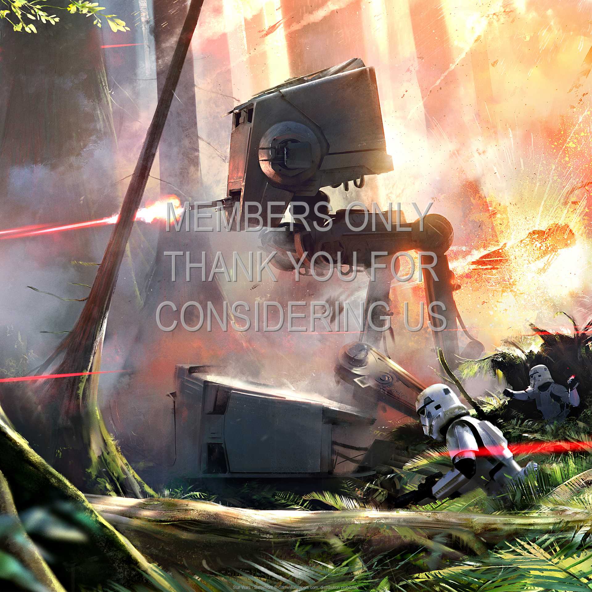 Star Wars - Battlefront 1080p Horizontal Mobiele achtergrond 01