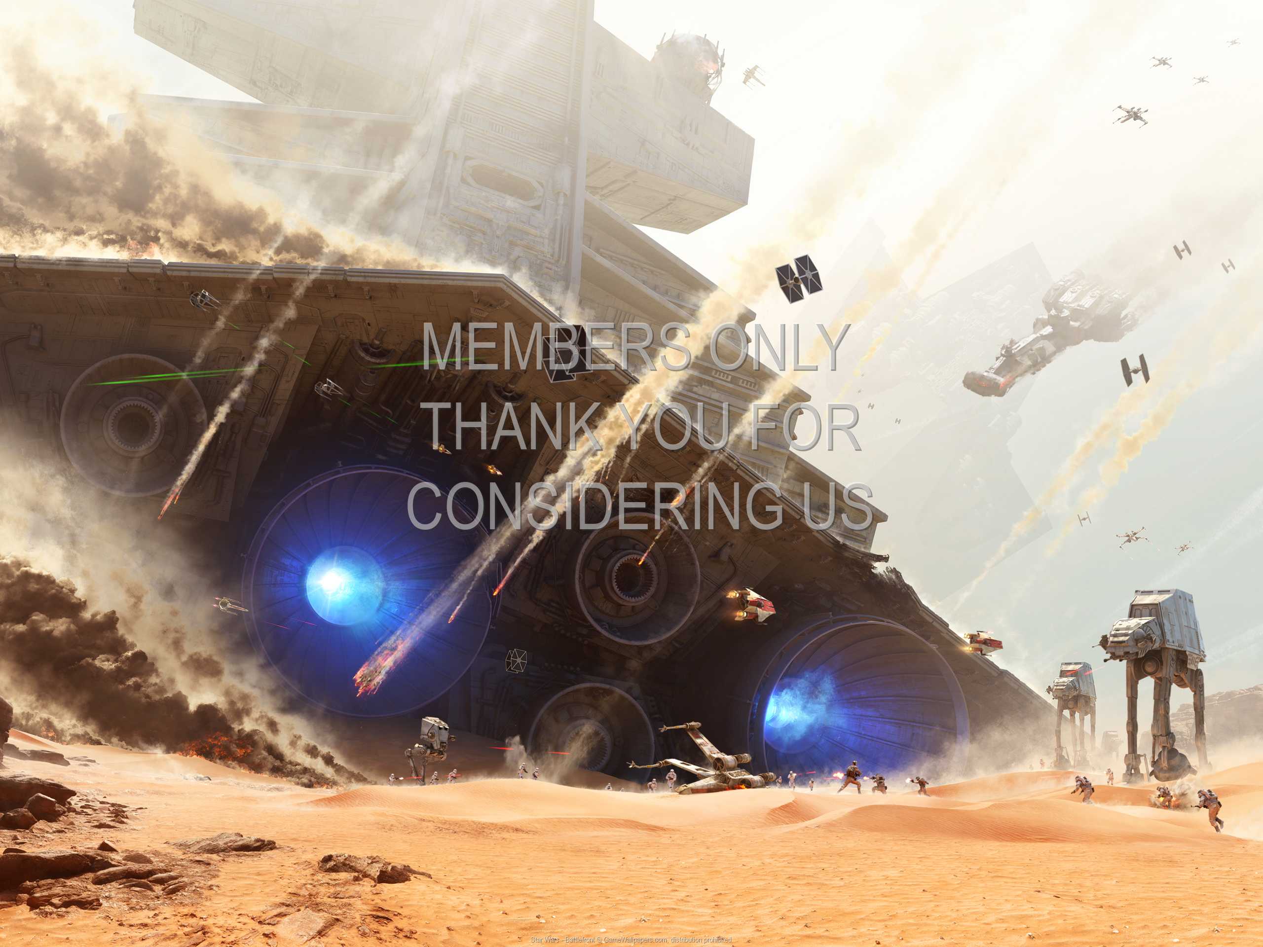 Star Wars - Battlefront 1080p Horizontal Mobiele achtergrond 04