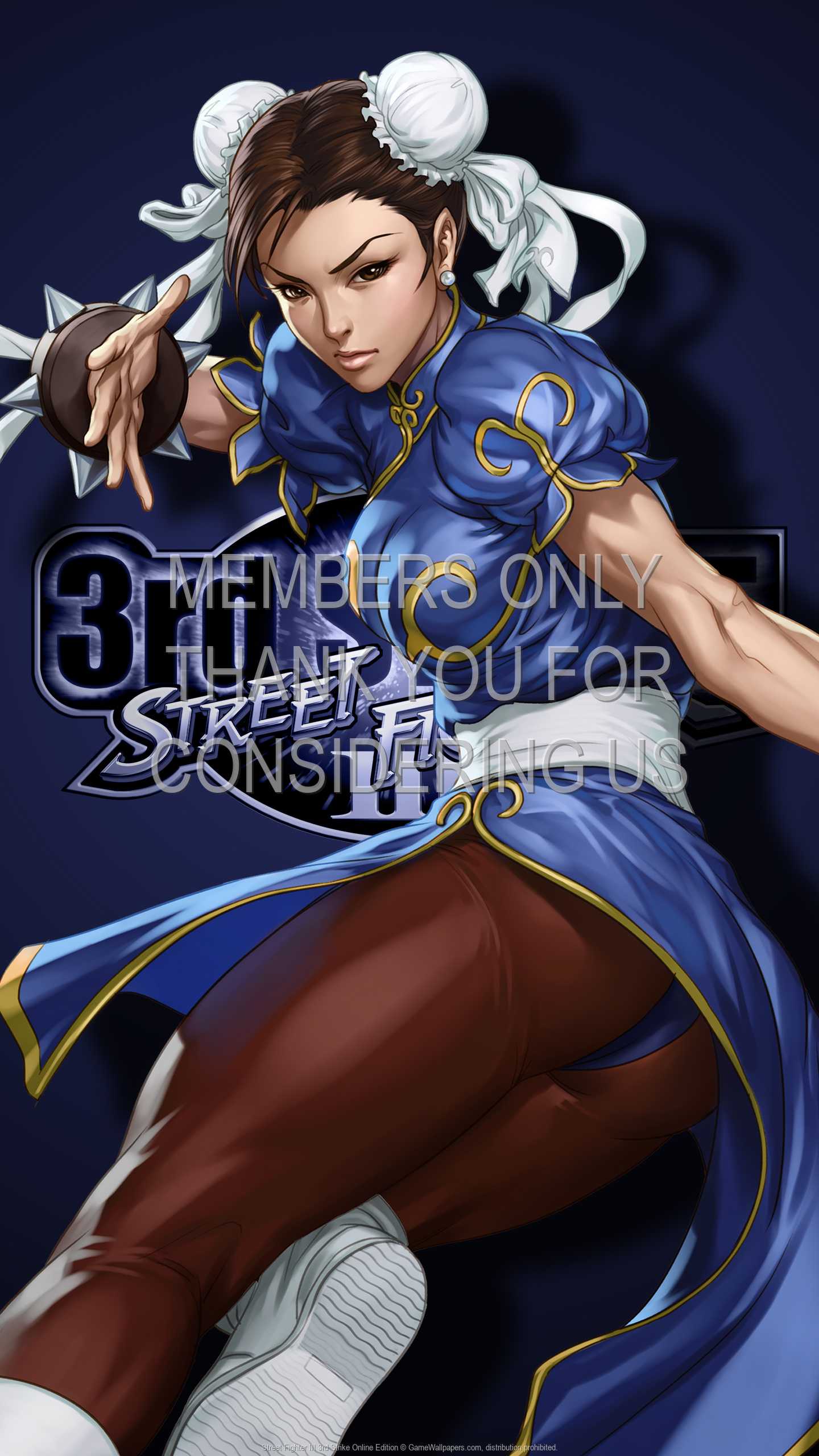 Street Fighter III: 3rd Strike Online Edition 1440p Vertical Mobiele achtergrond 01