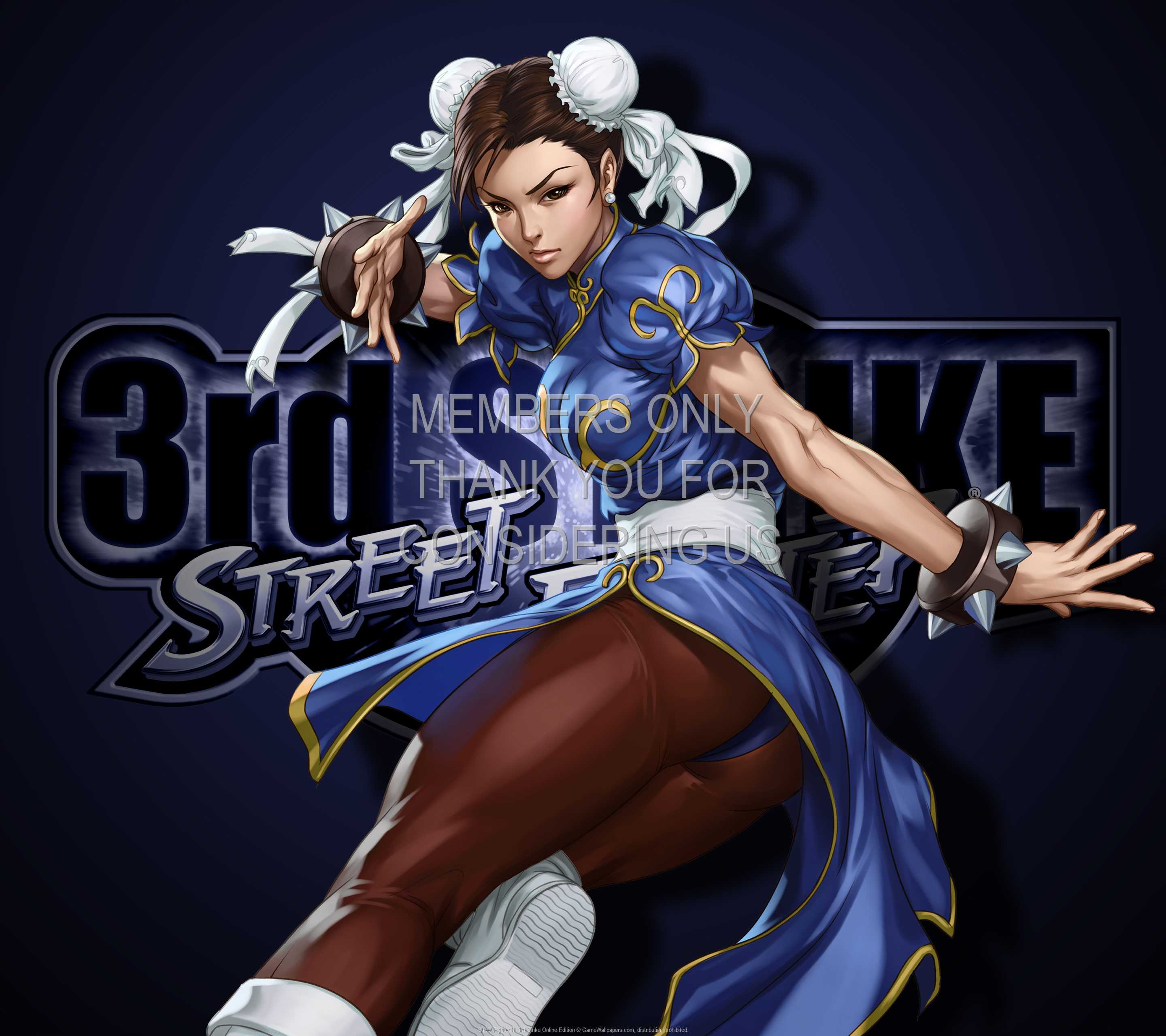 Street Fighter III: 3rd Strike Online Edition 1440p Horizontal Mobiele achtergrond 01