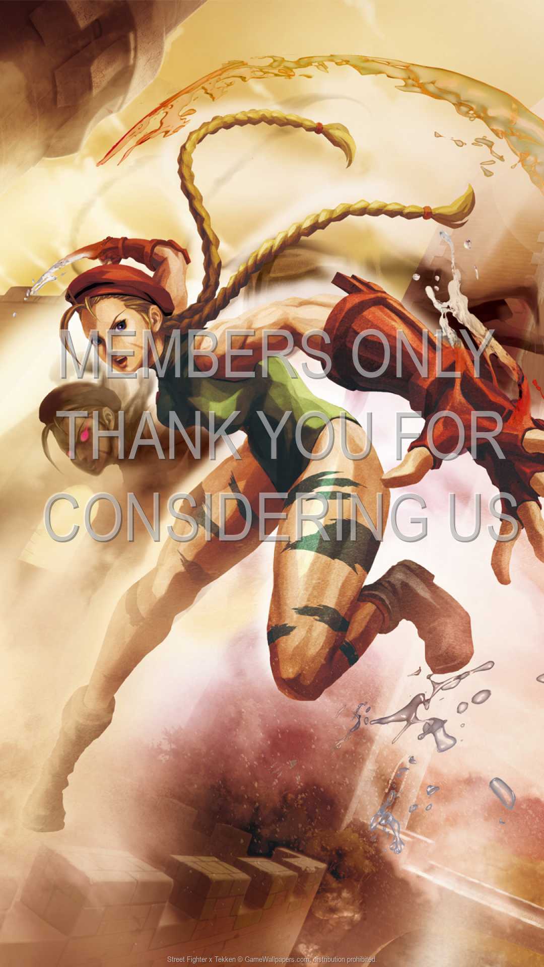 Street Fighter x Tekken 1080p Vertical Handy Hintergrundbild 01
