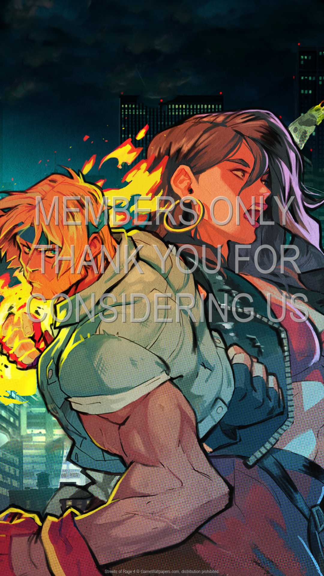 Streets of Rage 4 1080p Vertical Mobile wallpaper or background 01