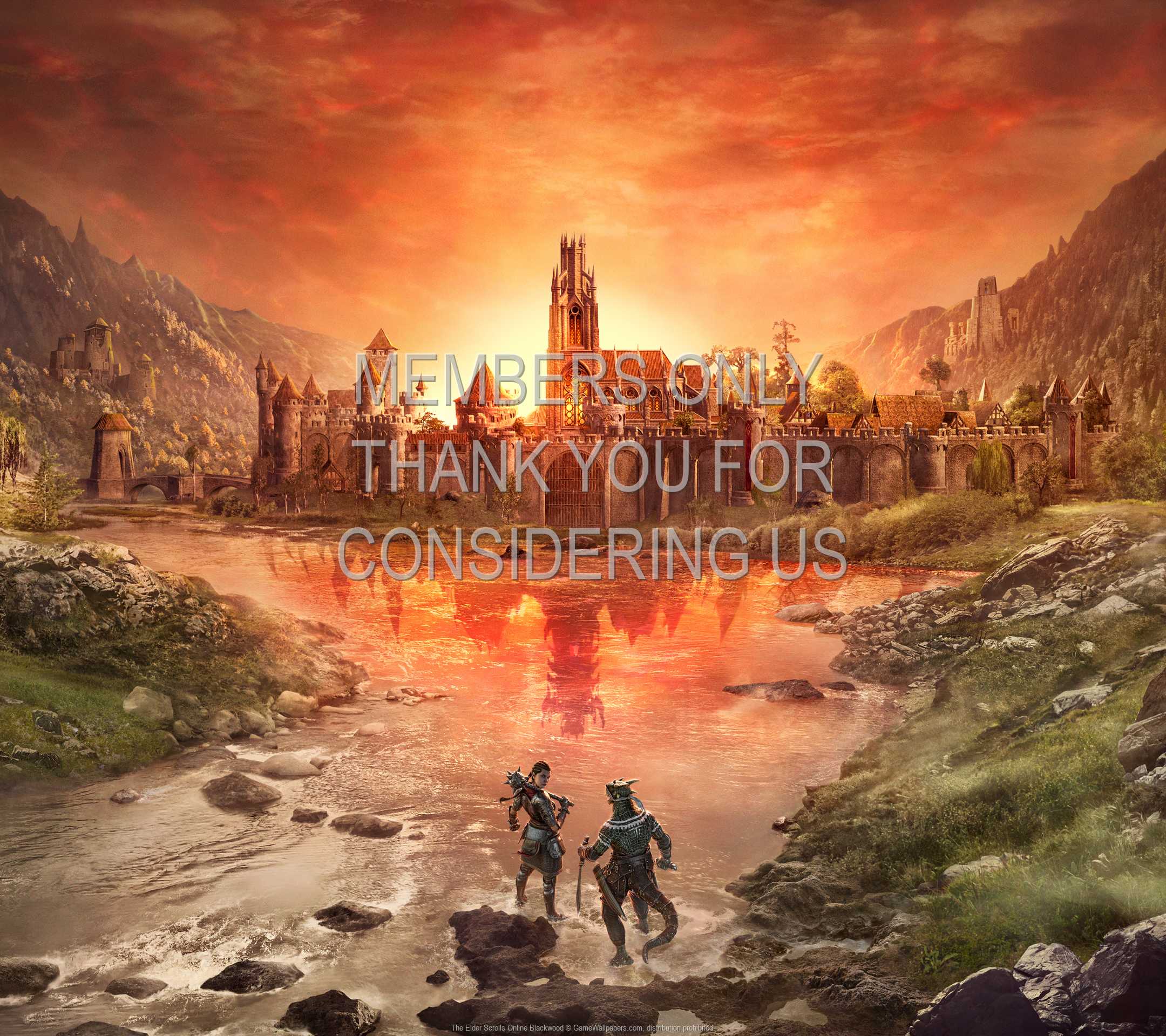 The Elder Scrolls Online: Blackwood 1080p Horizontal Mobiele achtergrond 01
