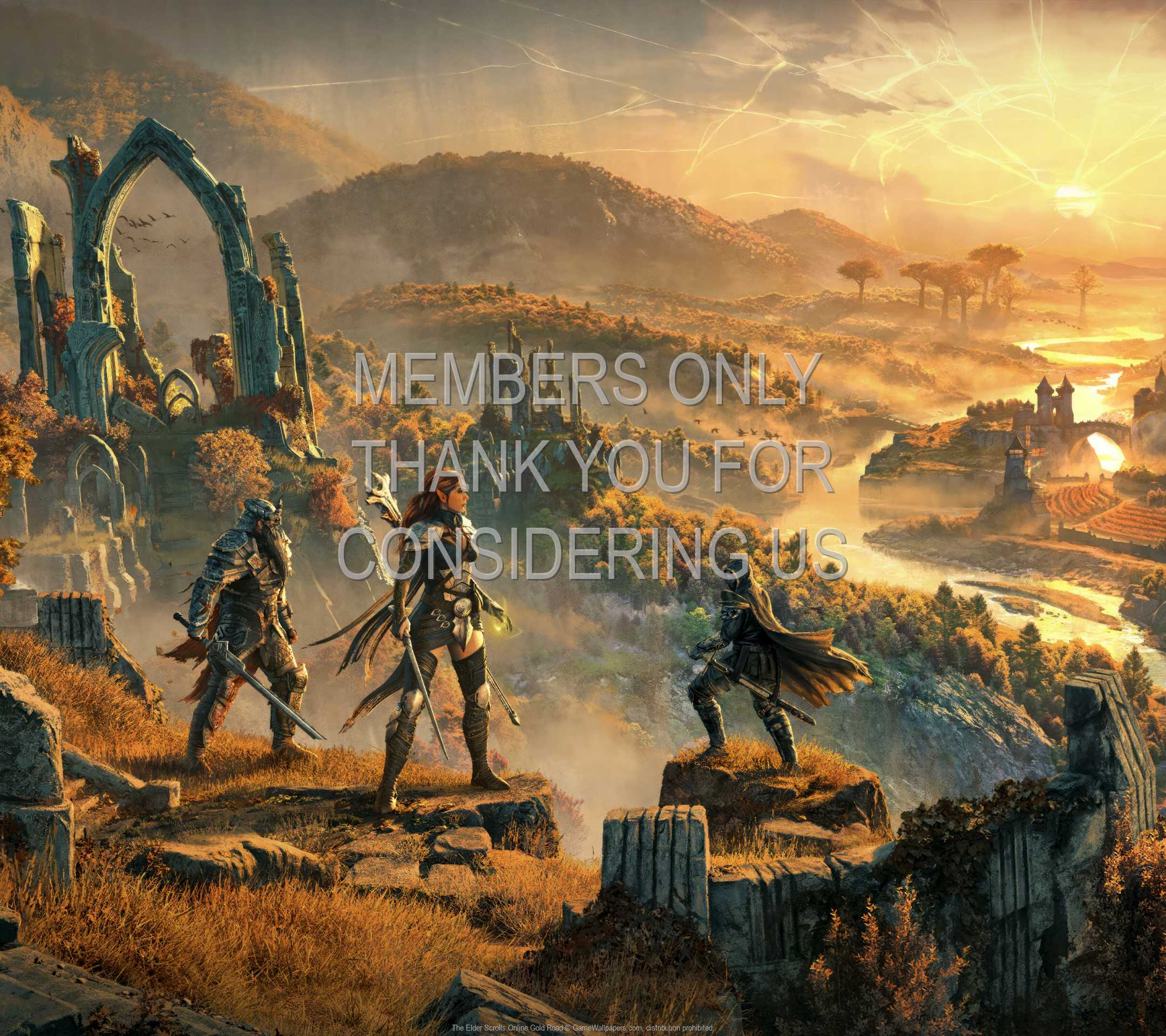 The Elder Scrolls Online: Gold Road 1080p Horizontal Mobile wallpaper or background 01